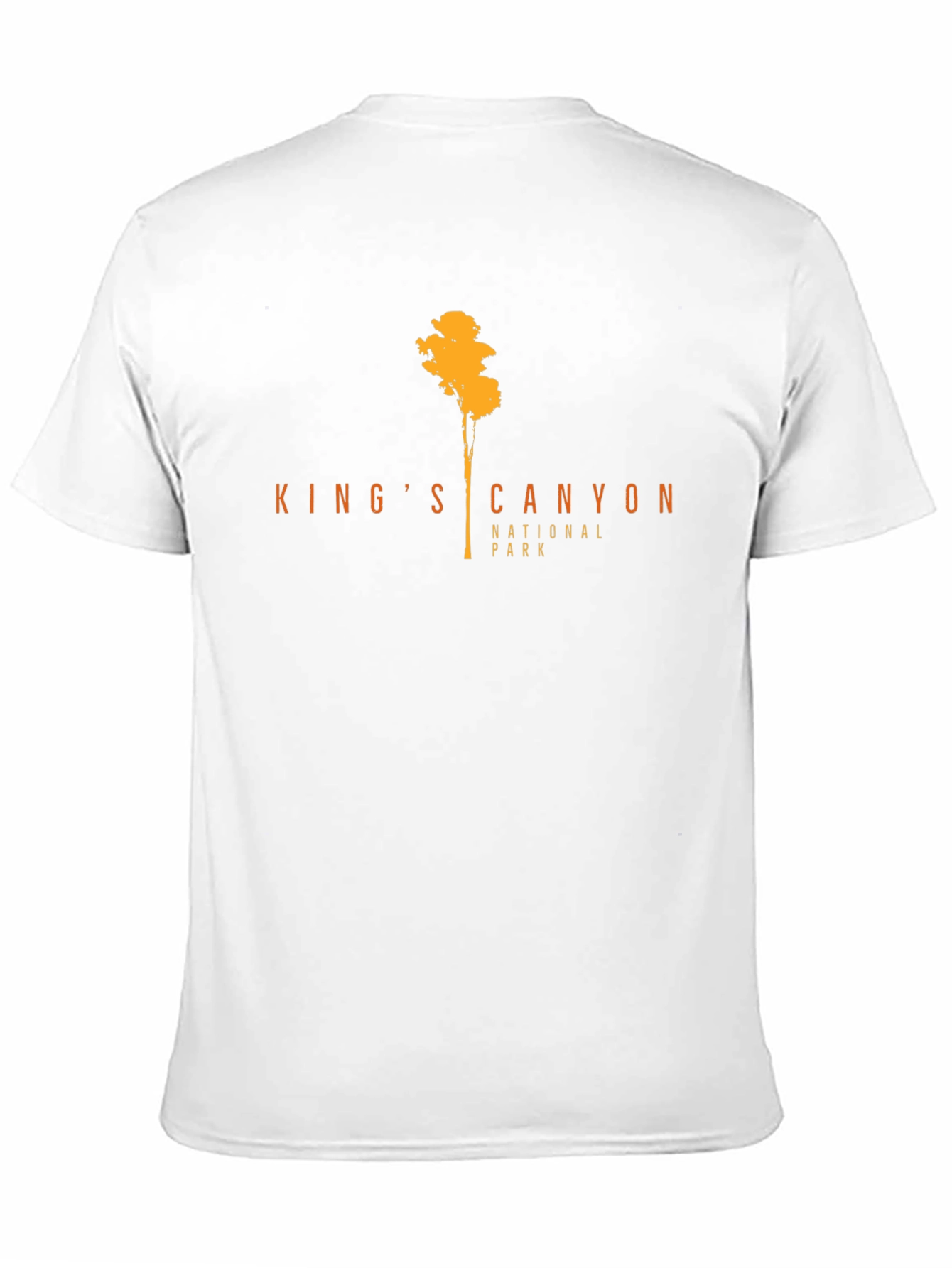Kings Canyon National Park Black T-Shirt