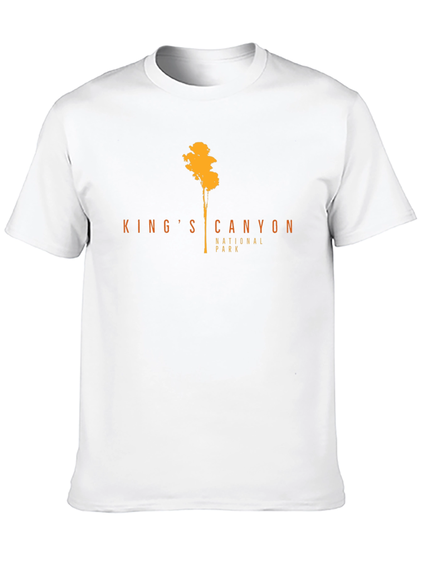Kings Canyon National Park Black T-Shirt