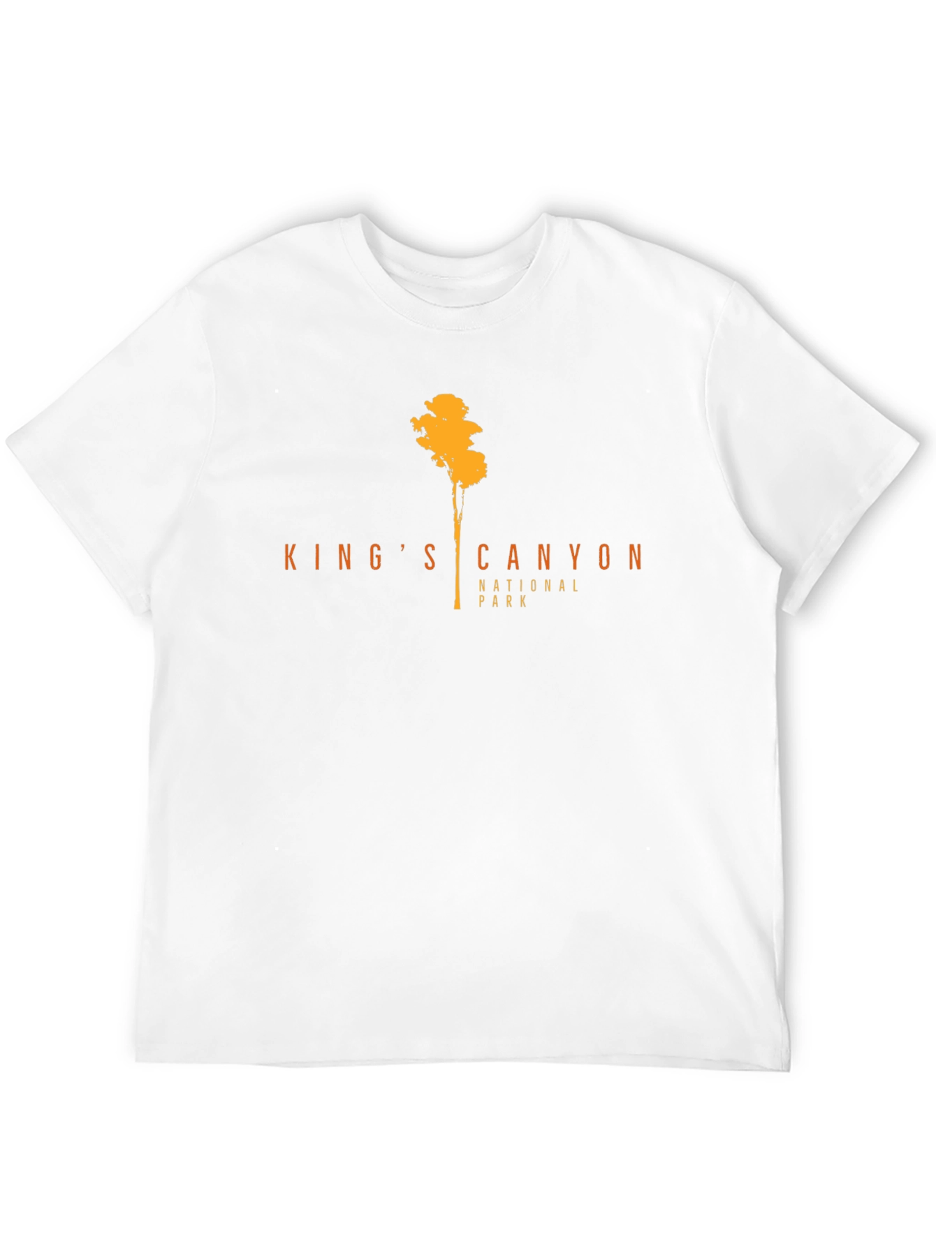 Kings Canyon National Park Black T-Shirt