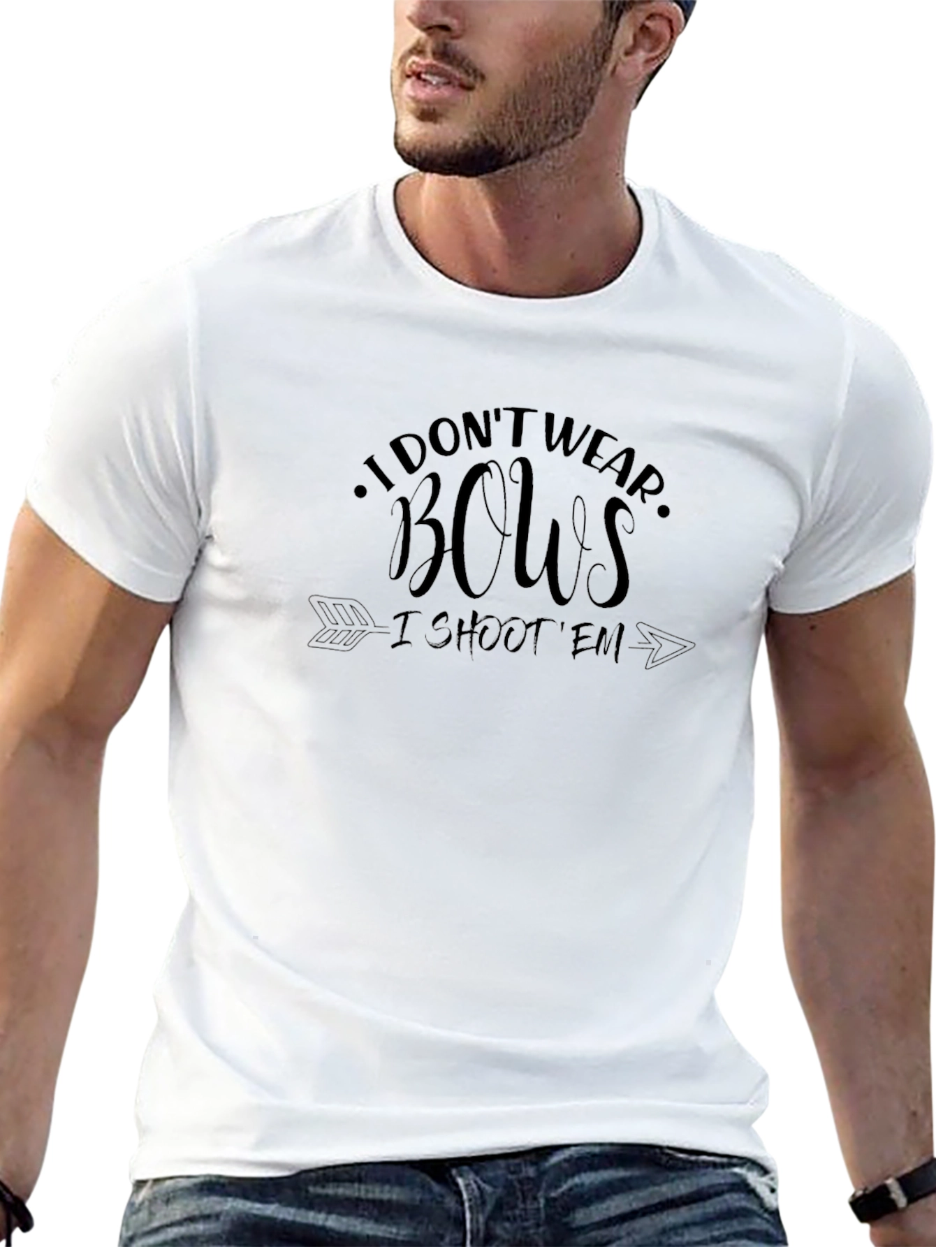 I Dont Wear Bows T-Shirt