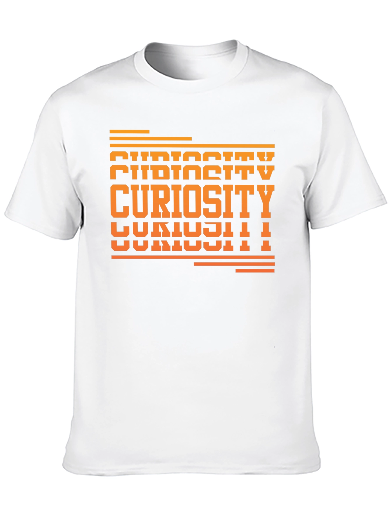 Curiosity Graphic Tee - Unisex Black T-Shirt