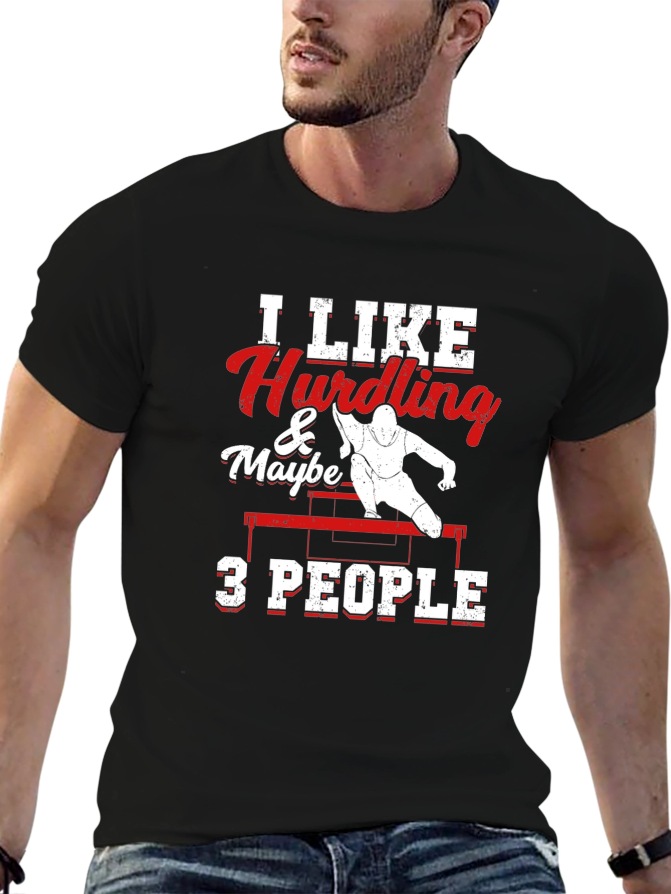 I Like Hurdling & Maybe 3 People T-Shirt