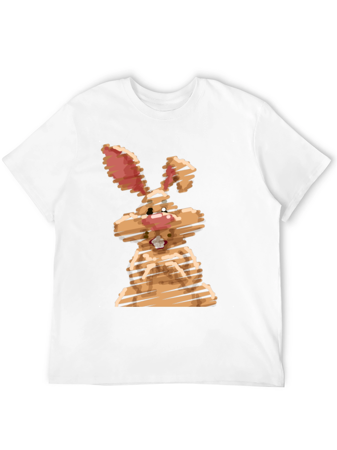 Cool Bunny Graphic Tee - Unisex Black Shirt