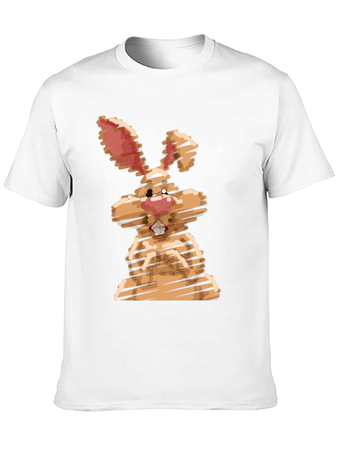 Cool Bunny Graphic Tee - Unisex Black Shirt