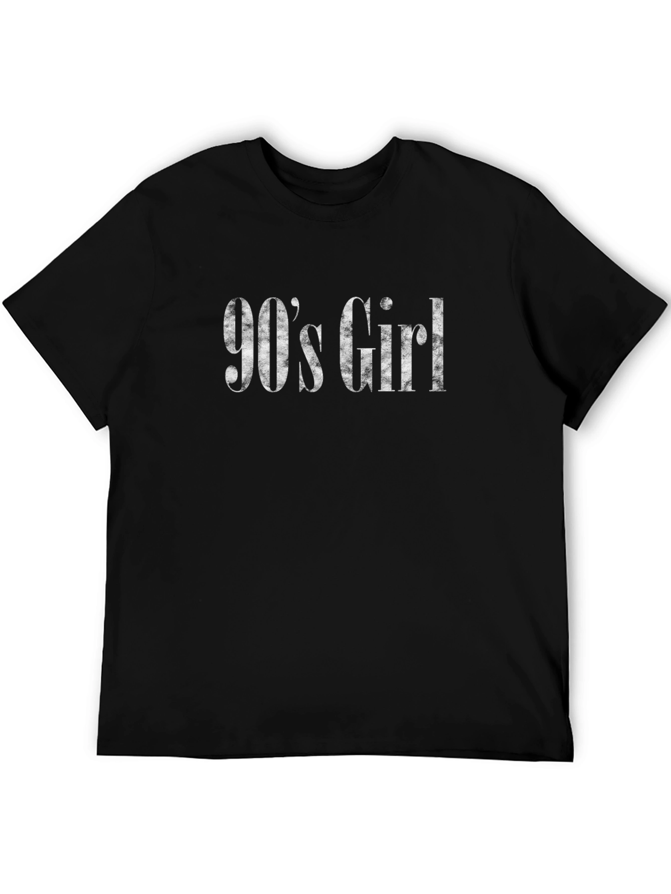 90s Girl Black Graphic Tee
