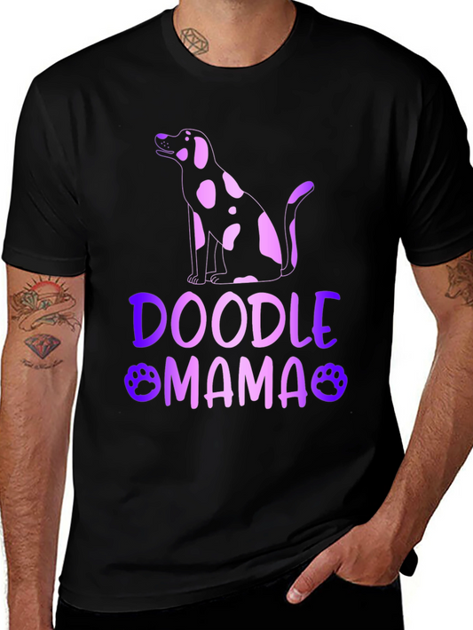 Doodle Mama T-Shirt - Cute Dog Lover Tee