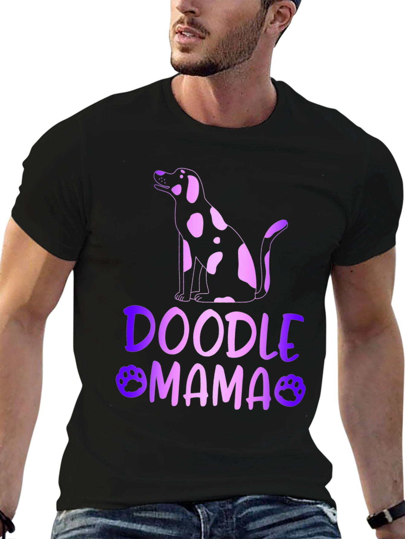 Doodle Mama T-Shirt - Cute Dog Lover Tee