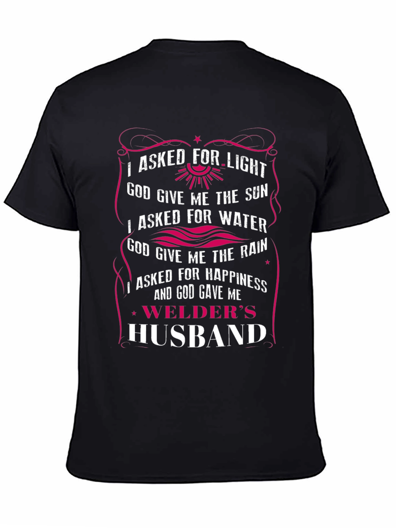Welders Husband Graphic T-Shirt