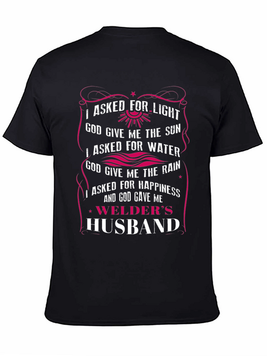 Welders Husband Graphic T-Shirt