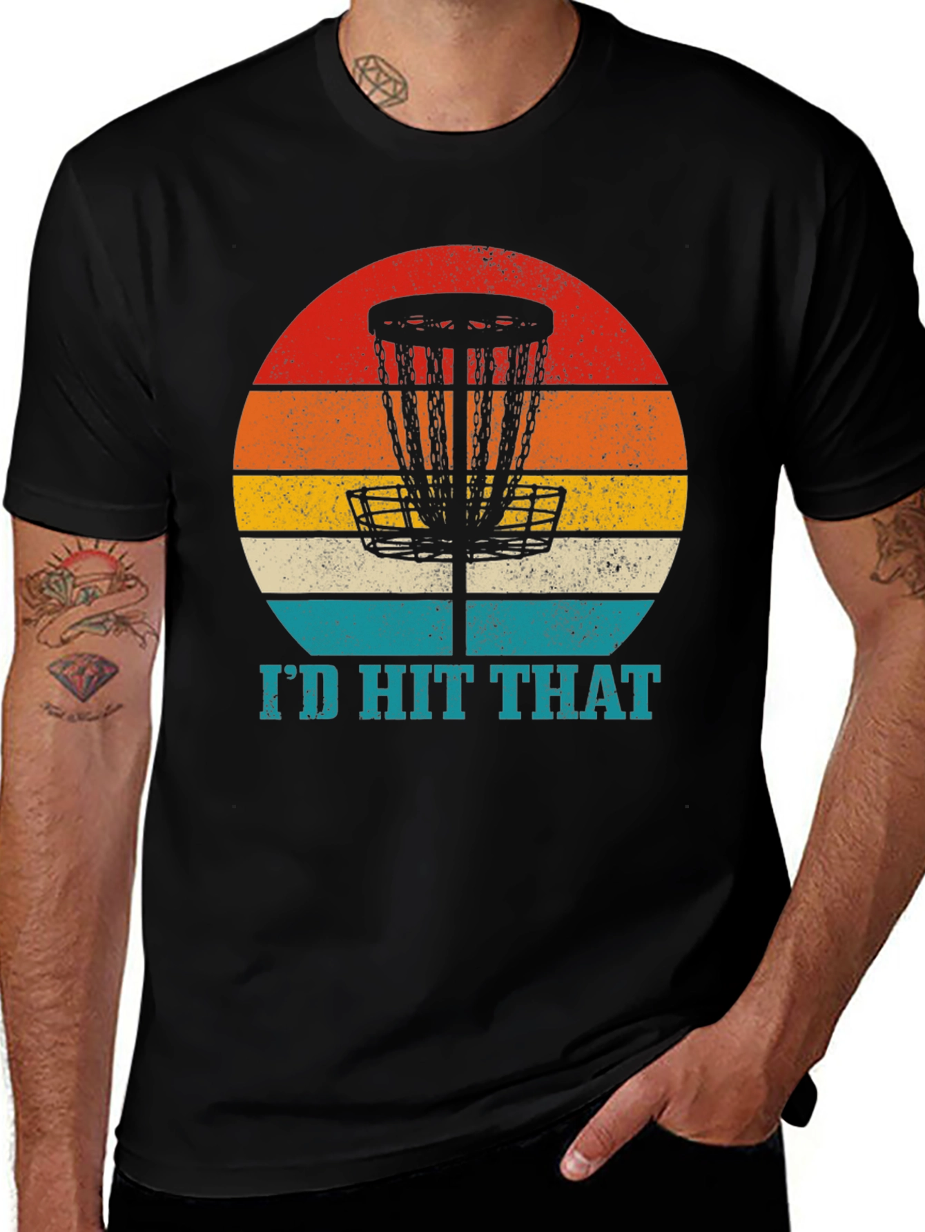 Id Hit That Disc Golf T-Shirt