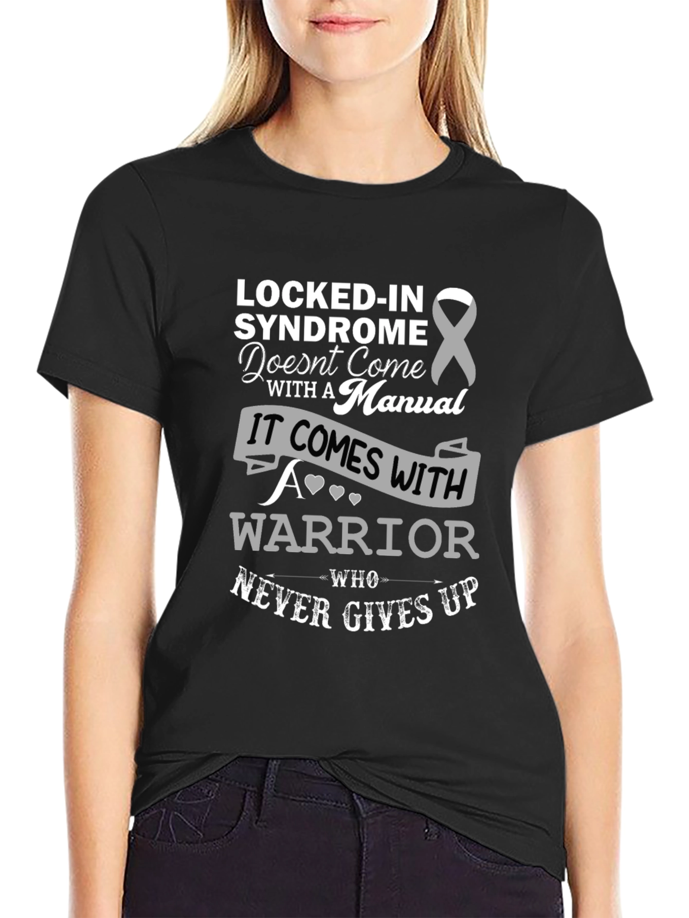 Locked-In Syndrome Warrior T-Shirt