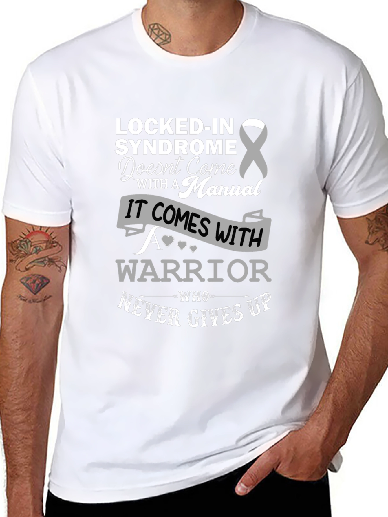 Locked-In Syndrome Warrior T-Shirt