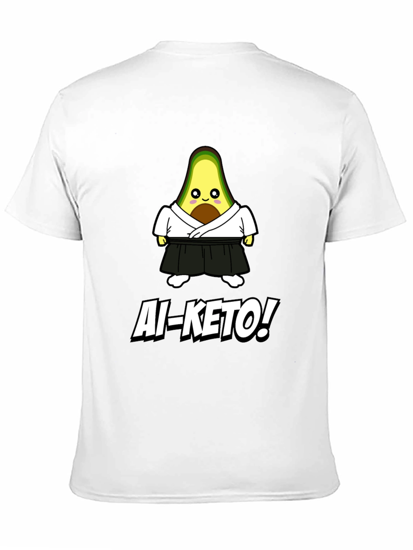 Ai-Keto Avocado T-Shirt - Martial Arts & Healthy Eating