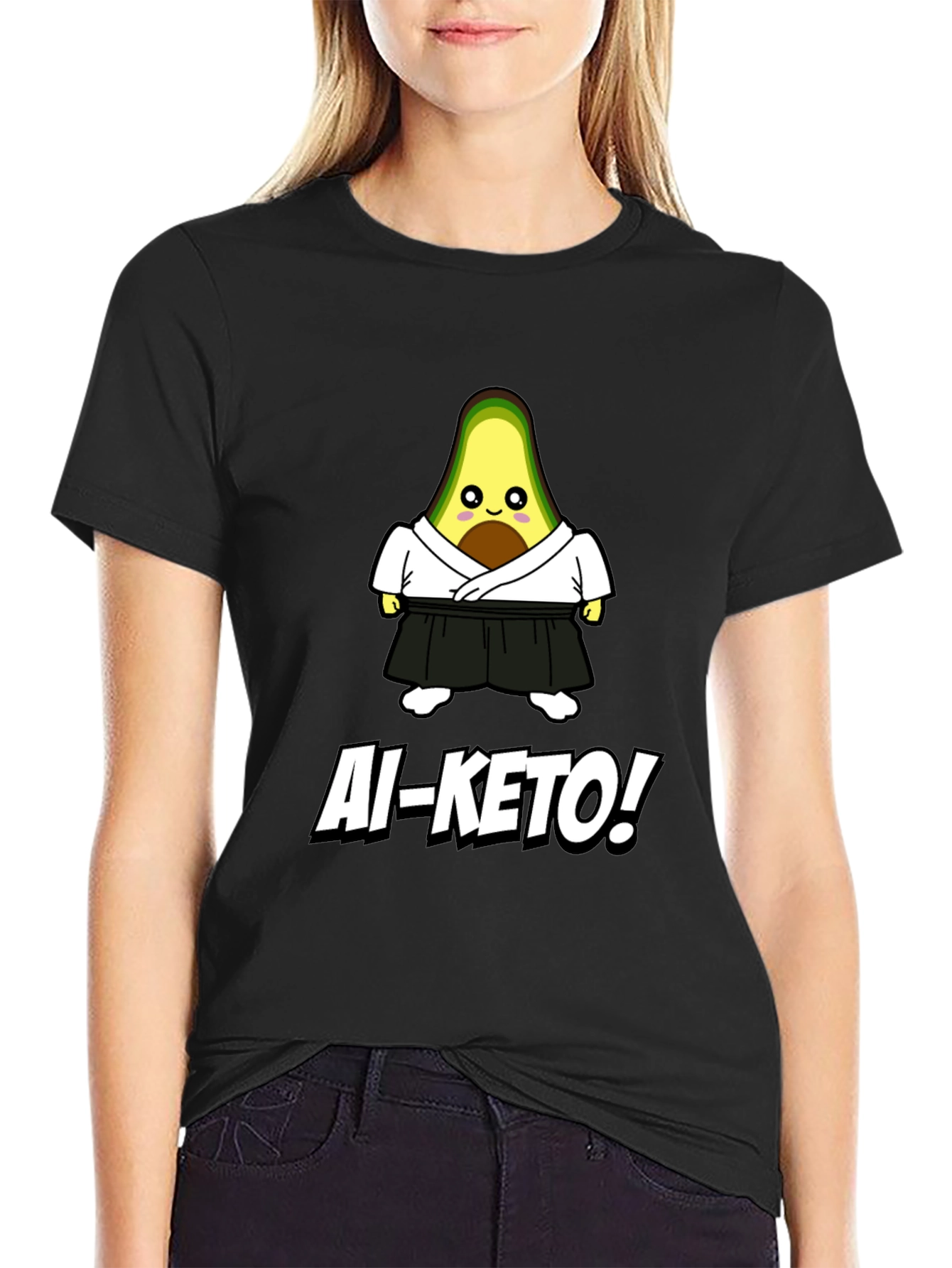 Ai-Keto Avocado T-Shirt - Martial Arts & Healthy Eating