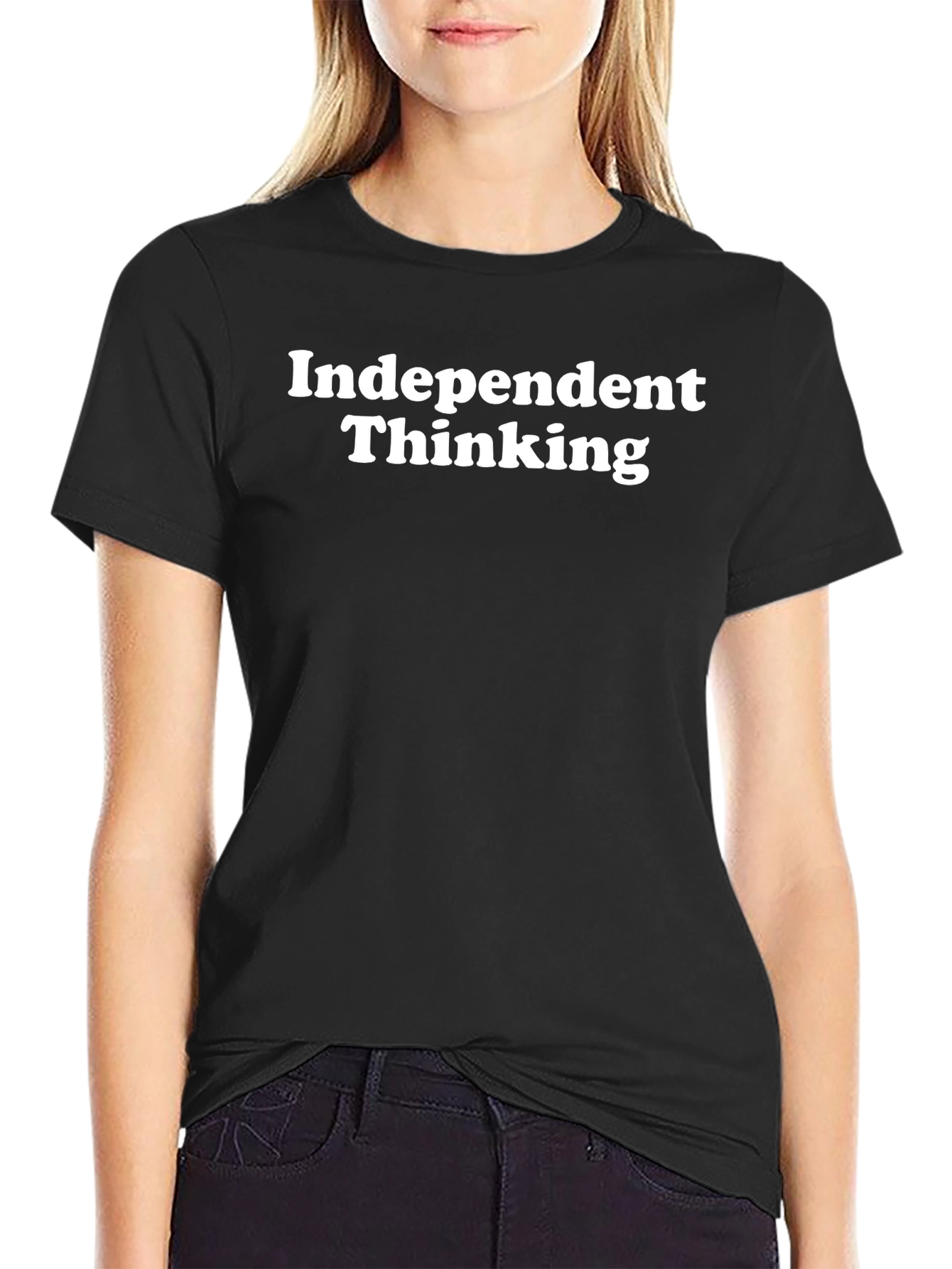 Independent Thinking Graphic Tee - Stylish Comfort