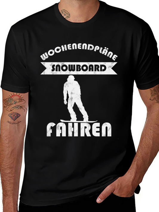 Snowboard Weekend Plans T-Shirt