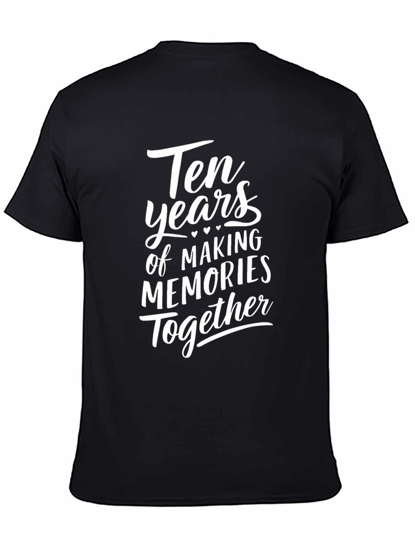 10th Anniversary Black T-Shirt