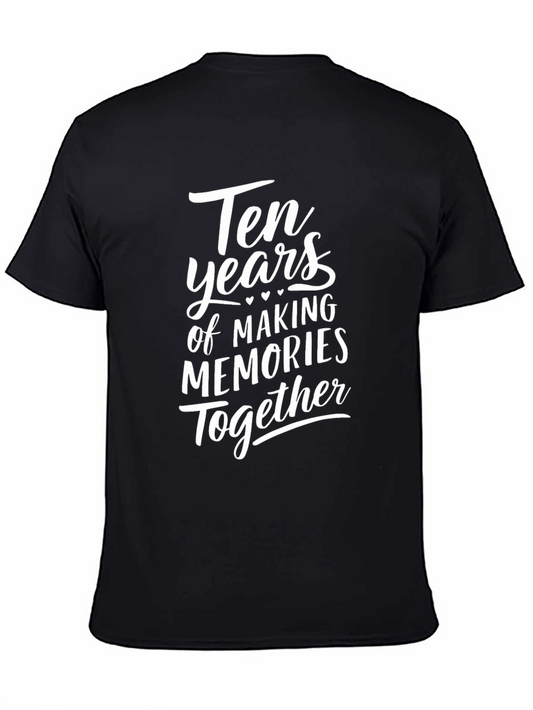 10th Anniversary Black T-Shirt