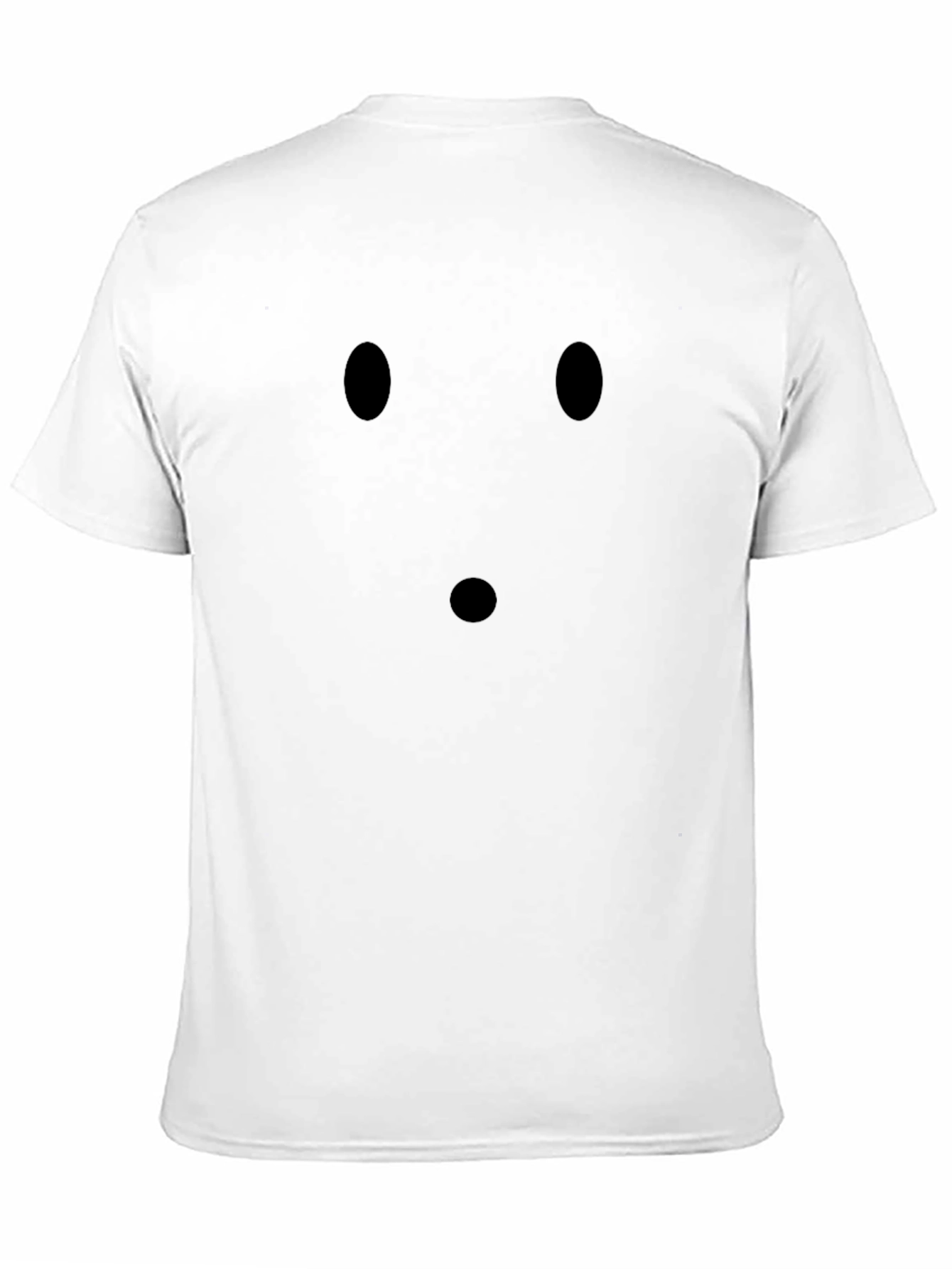 Surprised Face Emoji T-Shirt - Classic Black Tee