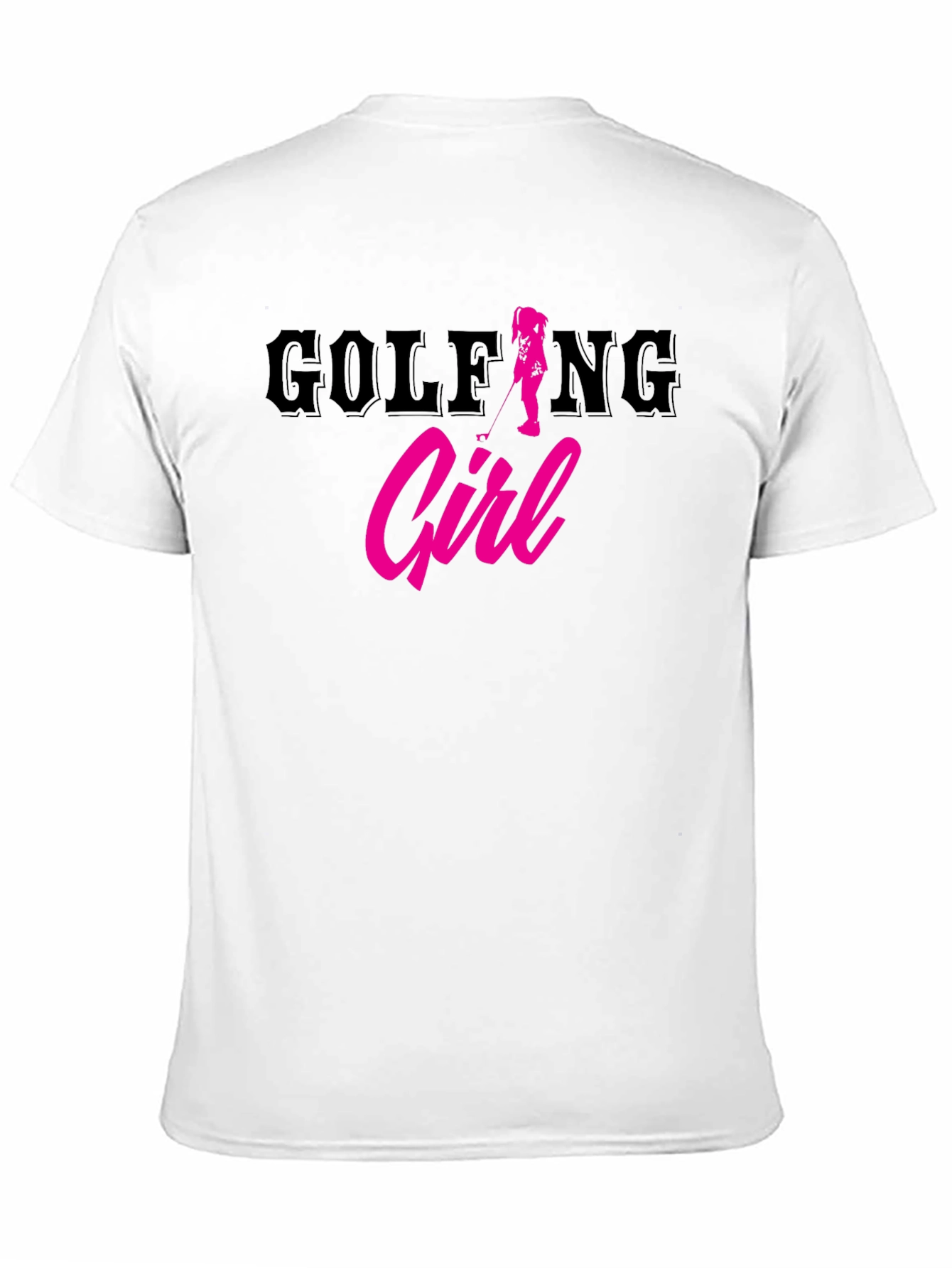 Golfing Girl Tee - Trendy Womens Golf T-Shirt