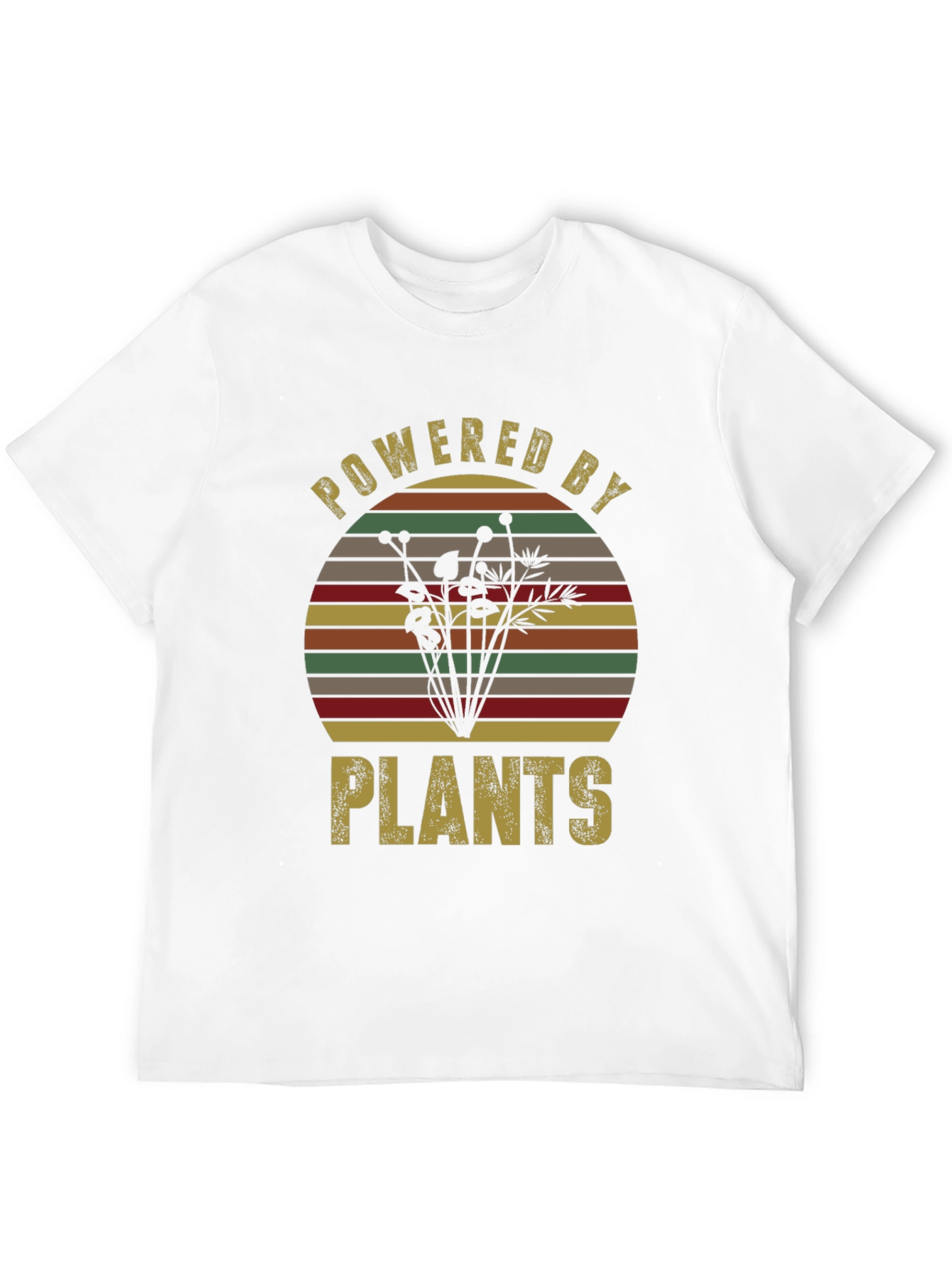Powered By Plants T-Shirt - Vegan Lifestyle Apparel