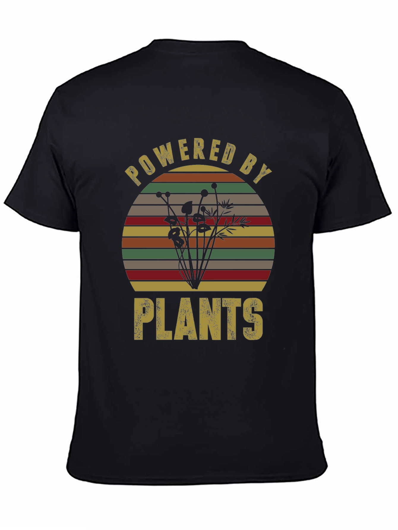 Powered By Plants T-Shirt - Vegan Lifestyle Apparel