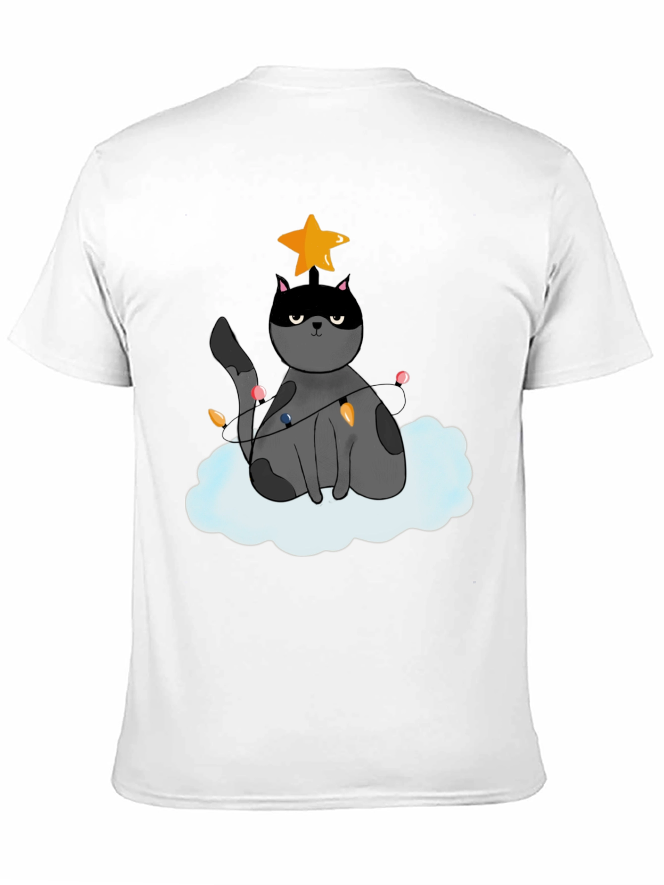 Festive Cat Christmas T-Shirt