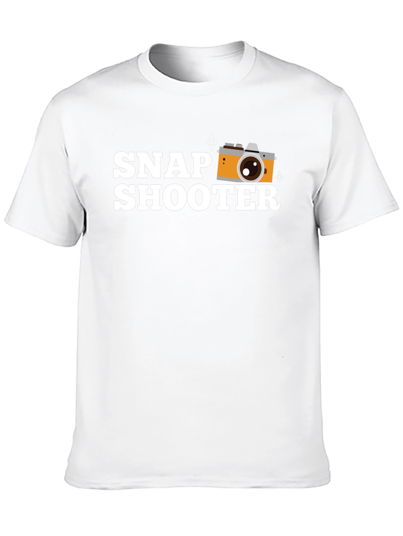 Snap Shooter Black Graphic T-Shirt