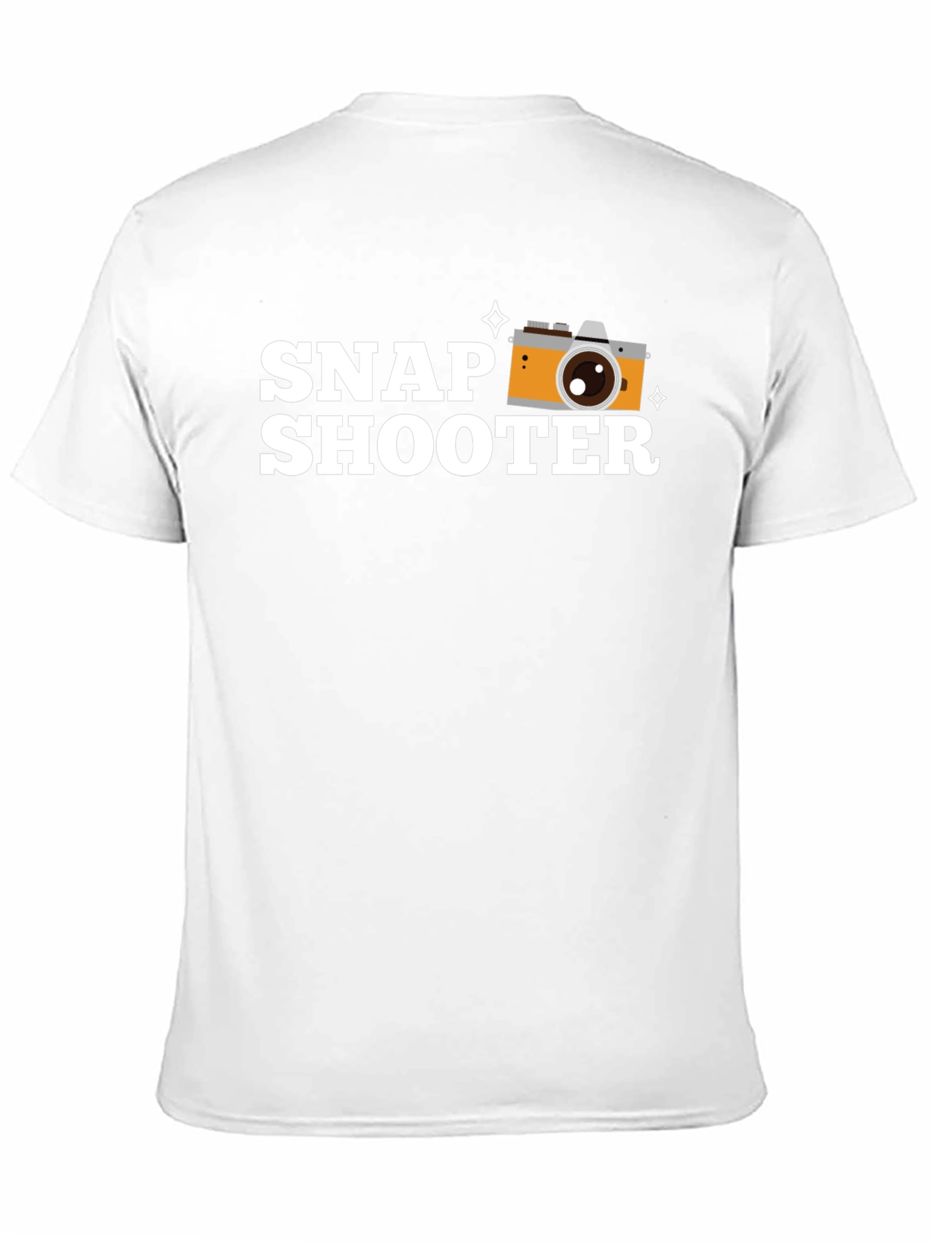 Snap Shooter Black Graphic T-Shirt