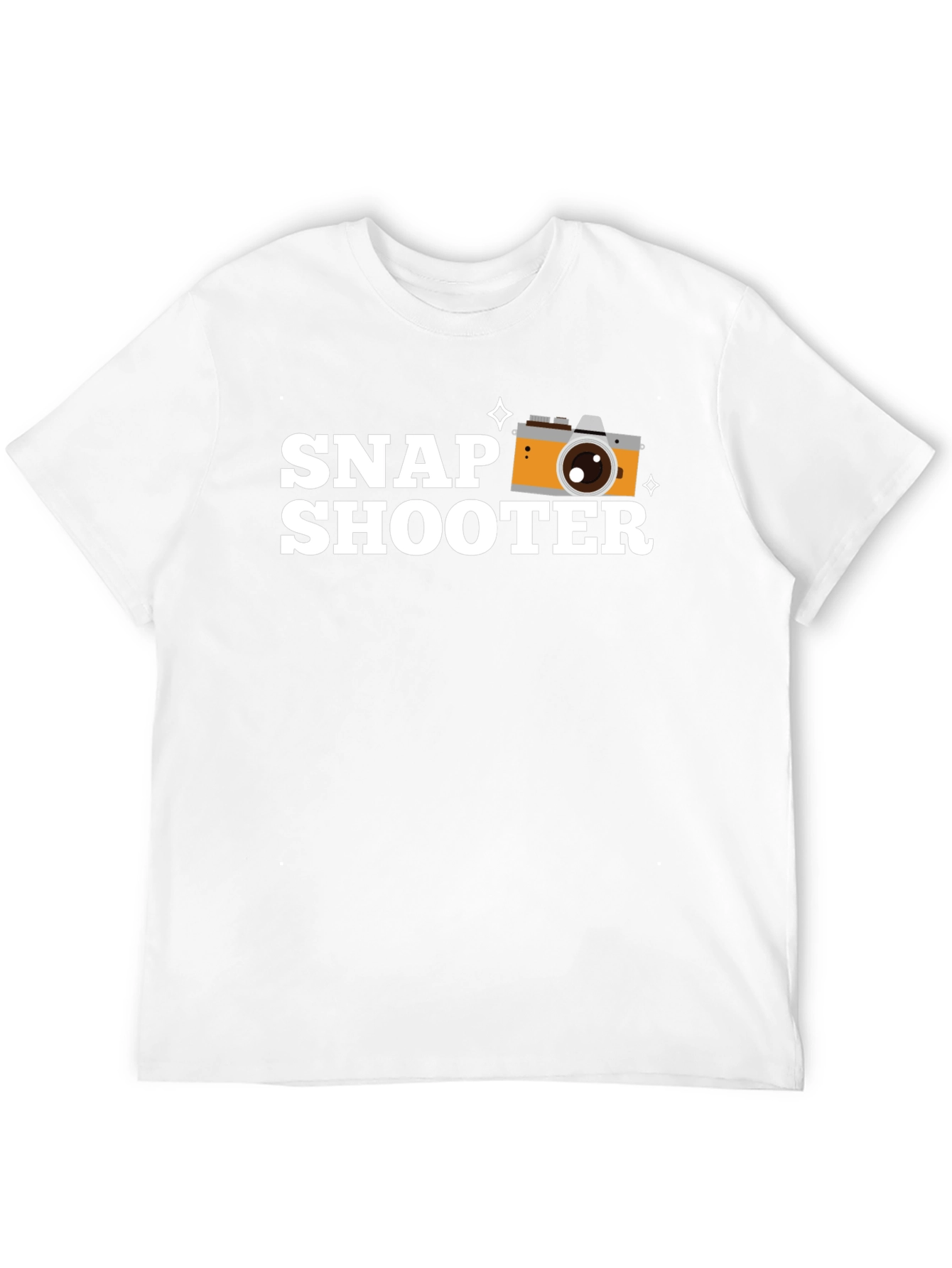 Snap Shooter Black Graphic T-Shirt