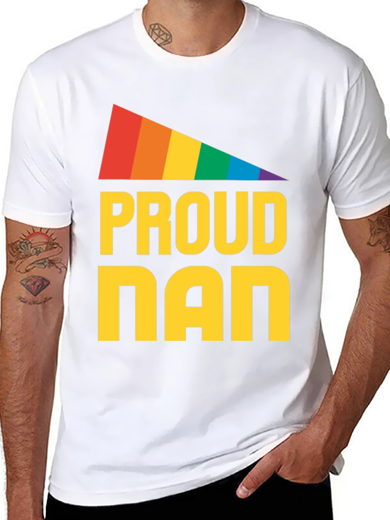 Proud Nan LGBTQ+ T-Shirt