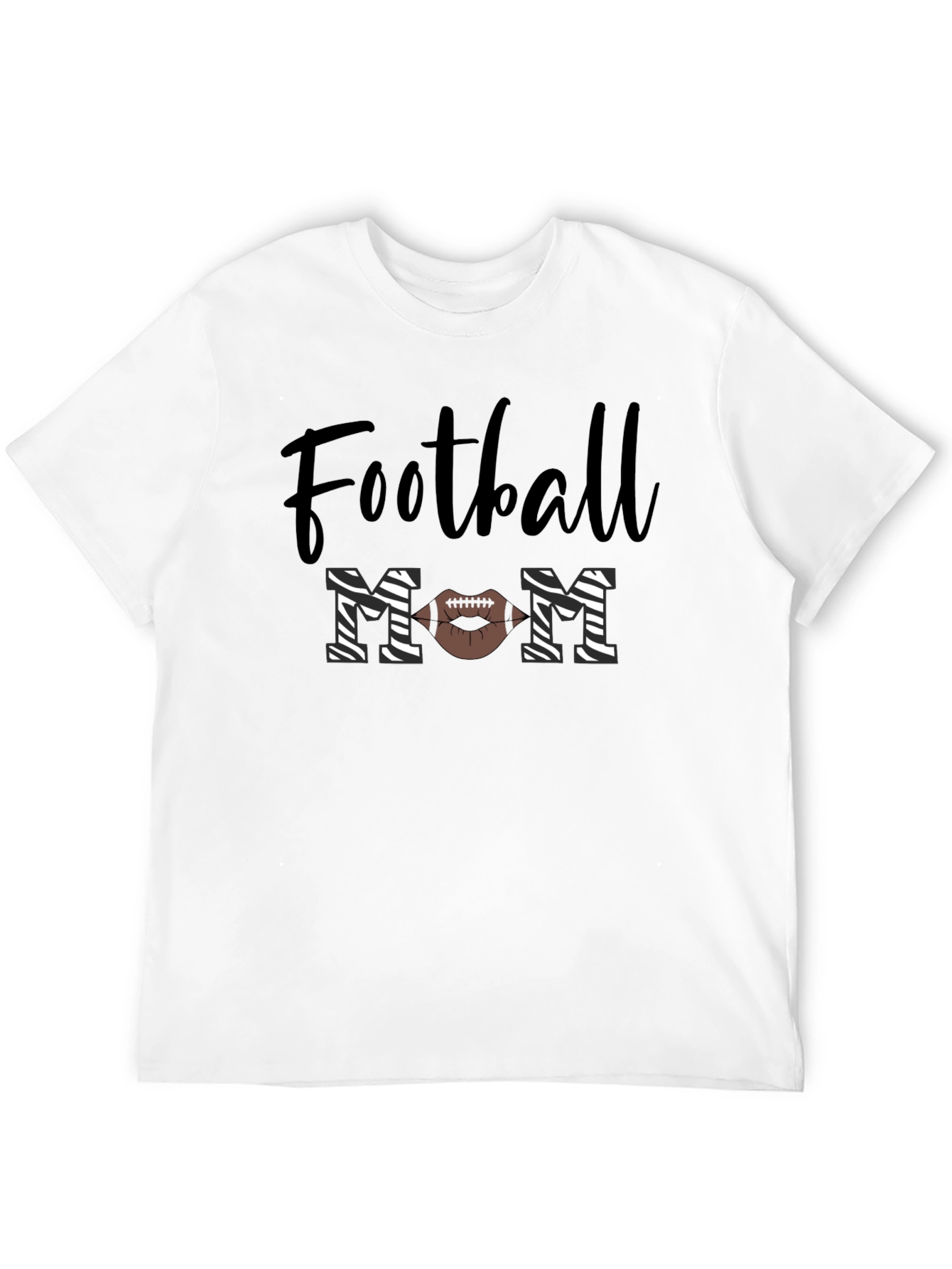Football Mom Graphic T-Shirt - Trendy Fan Apparel