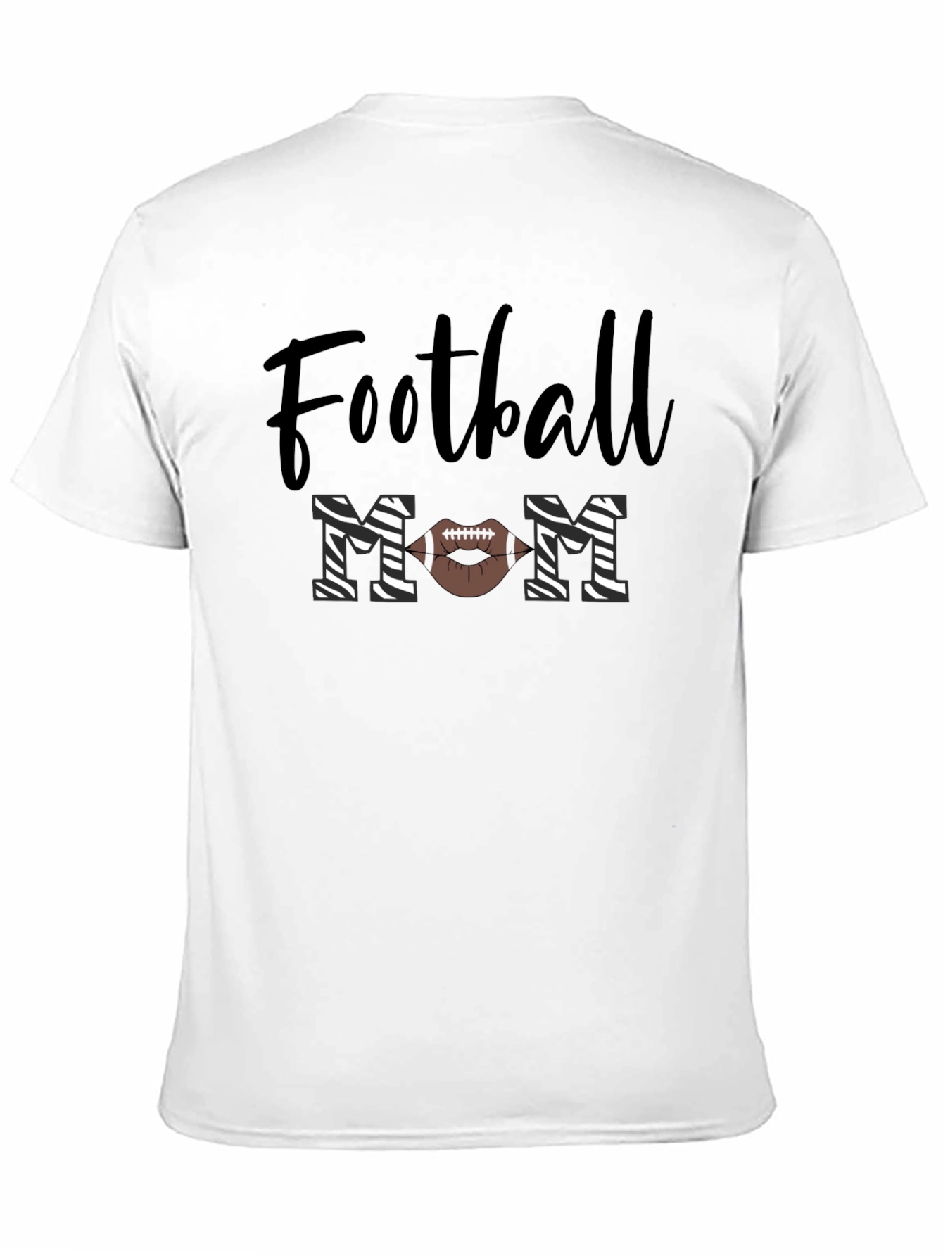 Football Mom Graphic T-Shirt - Trendy Fan Apparel