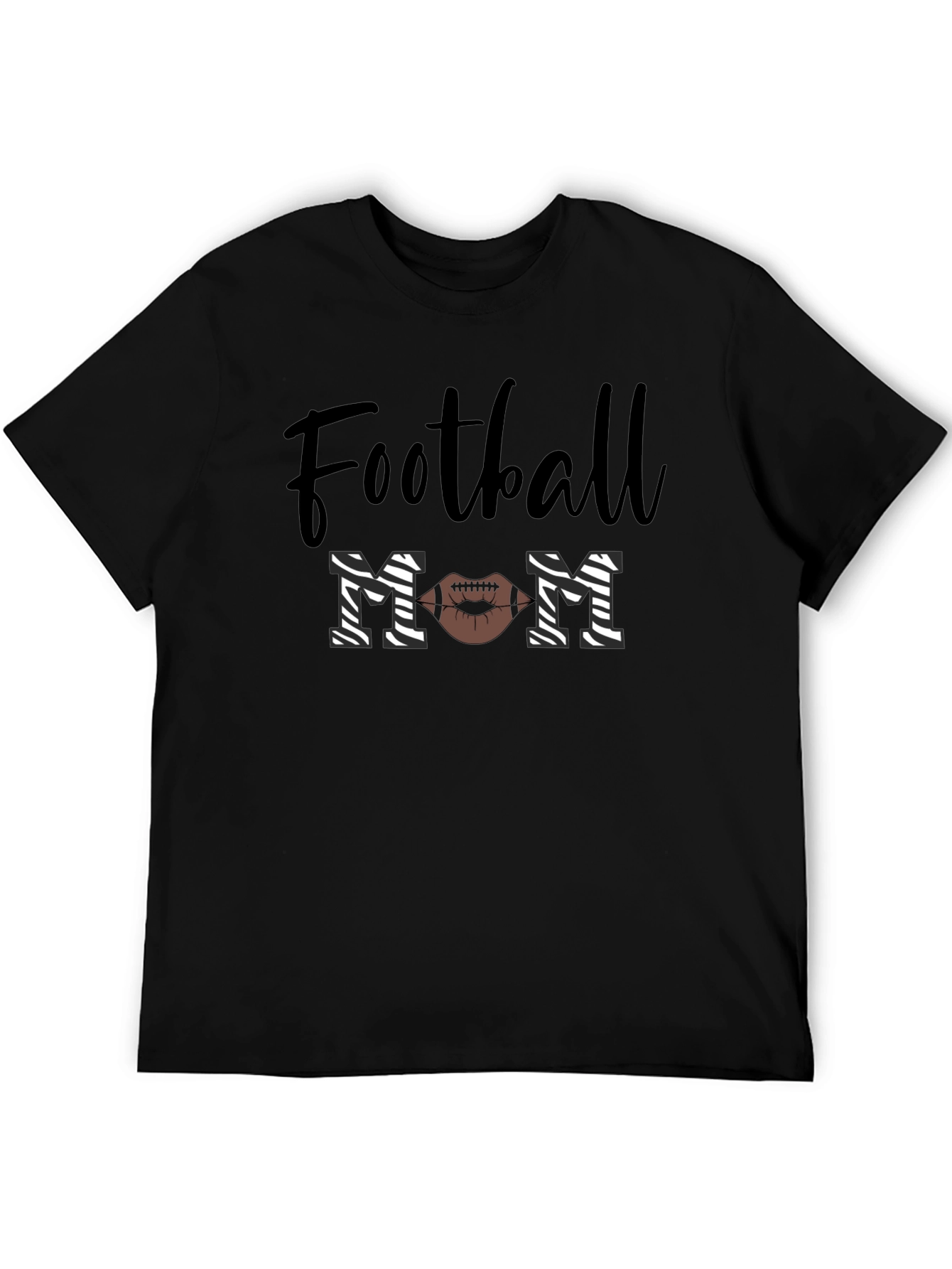 Football Mom Graphic T-Shirt - Trendy Fan Apparel
