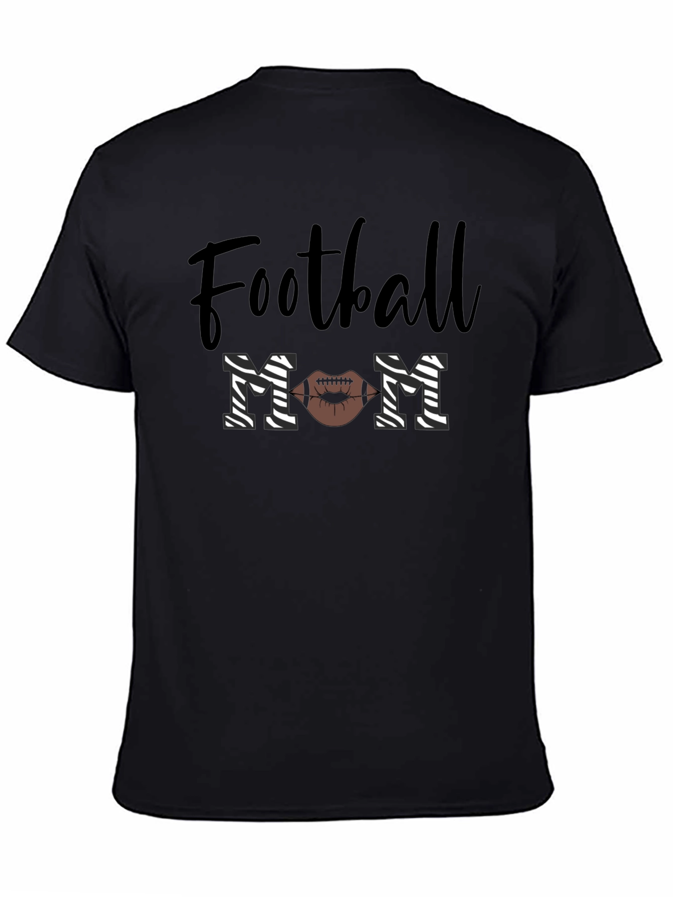 Football Mom Graphic T-Shirt - Trendy Fan Apparel