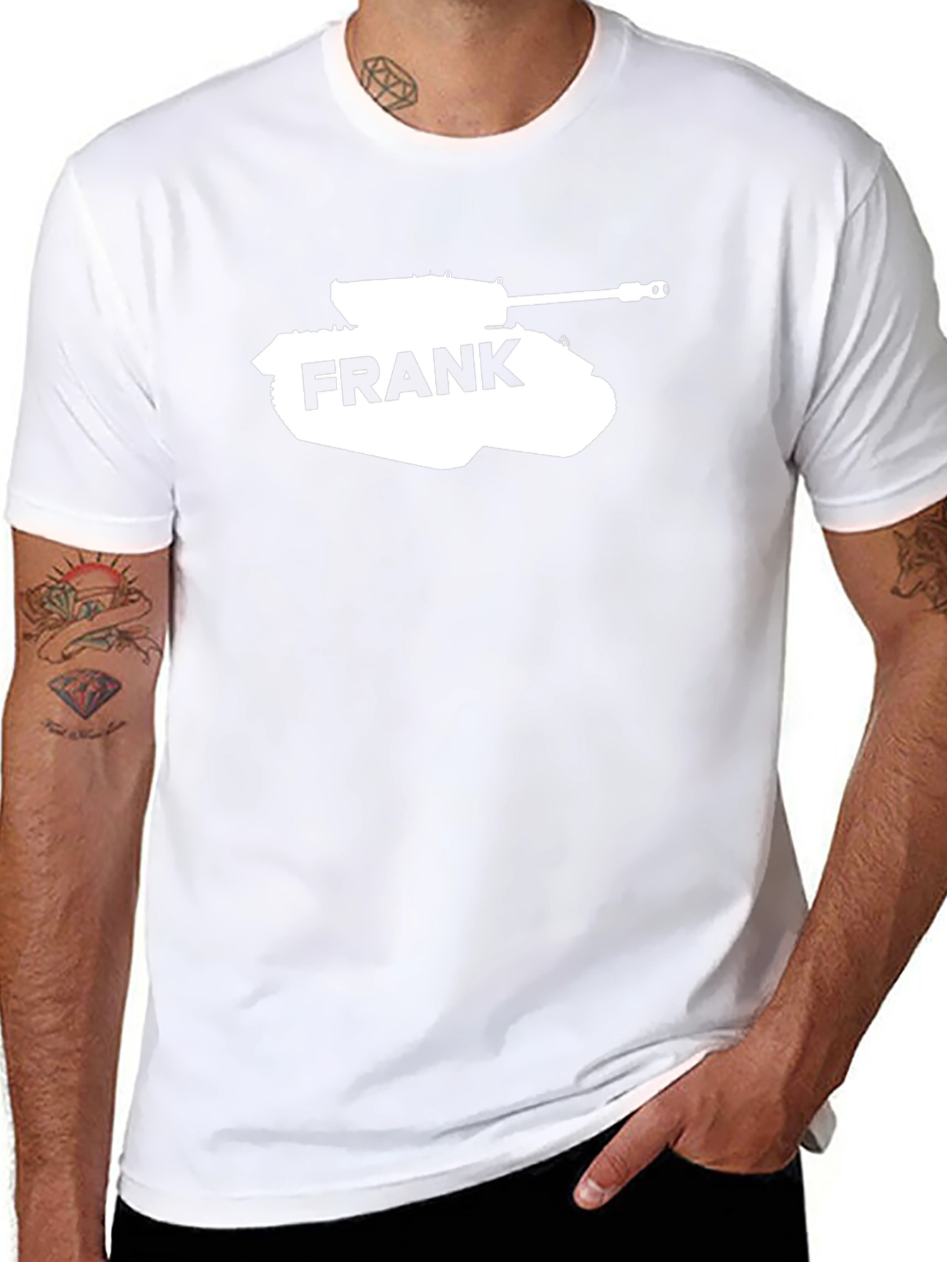 Frank Tank T-Shirt - Cool Military Design