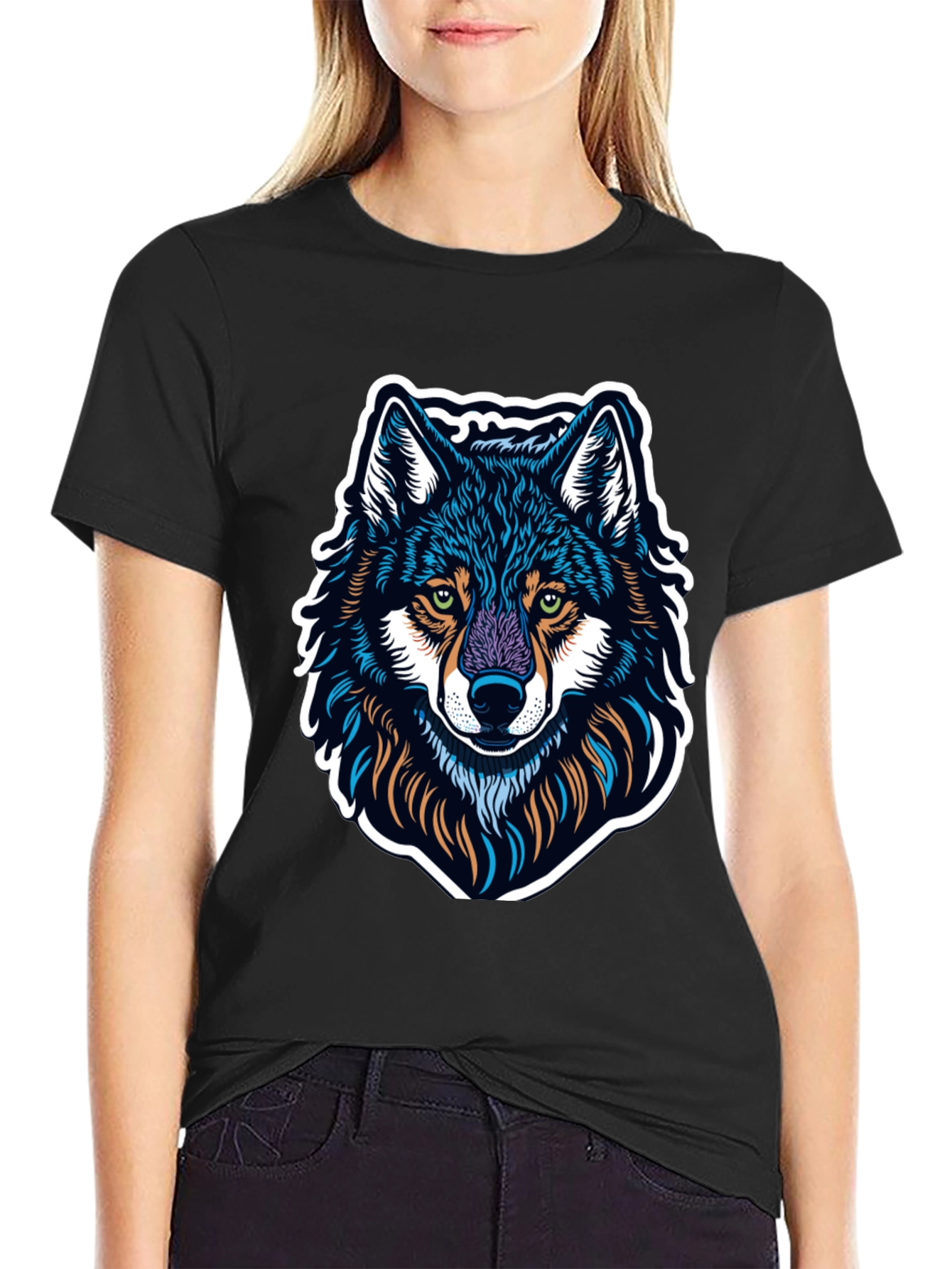 Wolf Graphic Tee - Bold & Stylish Design