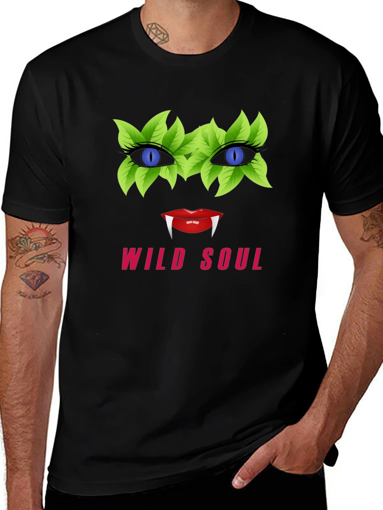 Wild Soul Graphic T-Shirt - Unique Design