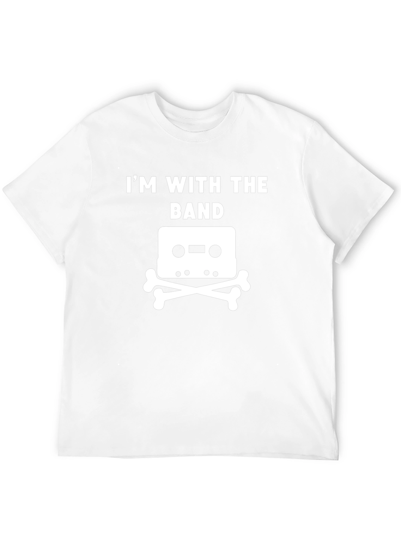 Im With The Band T-Shirt - Cassette & Crossbones