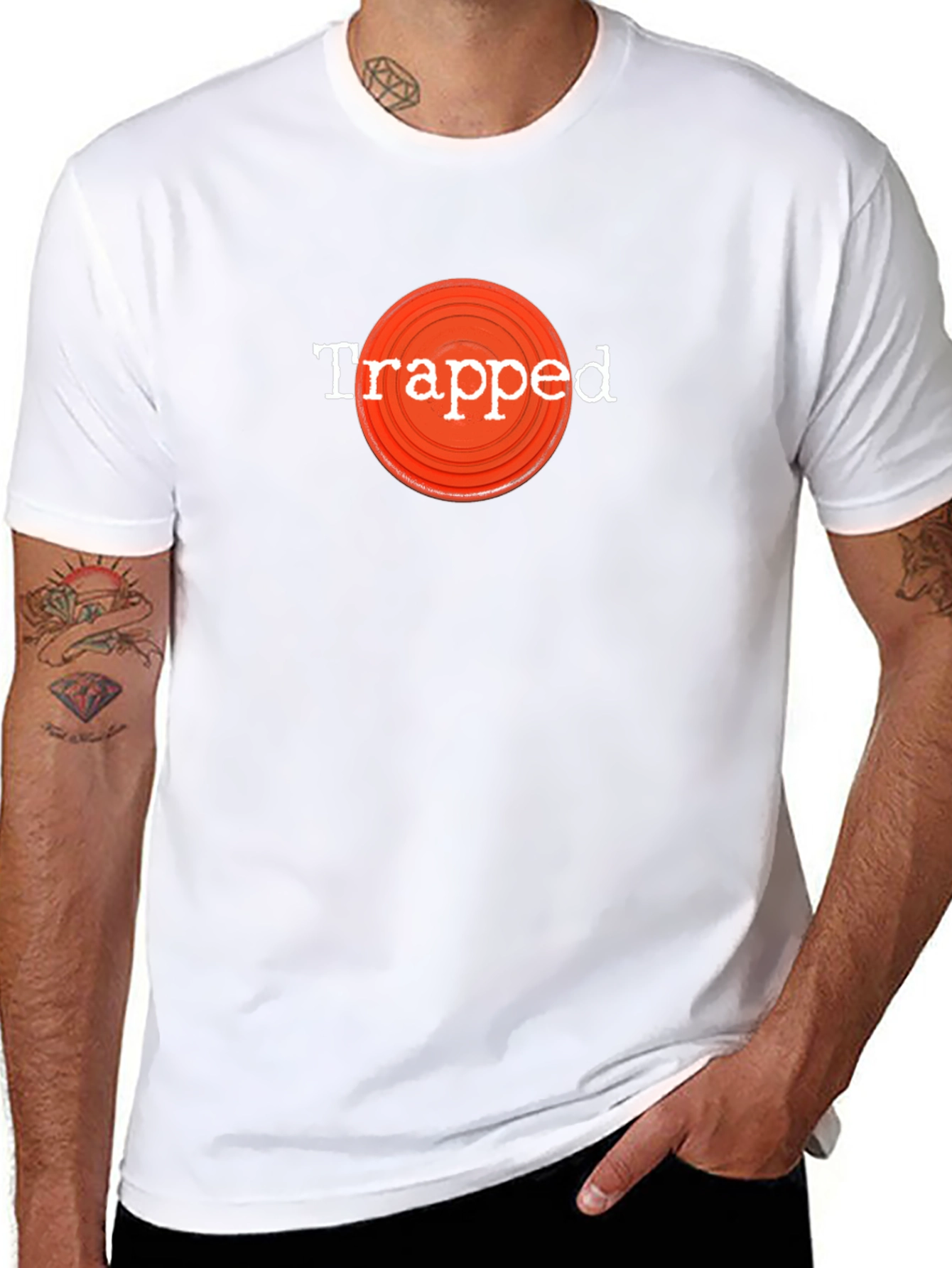 Trapped Clay Target Shooting T-Shirt