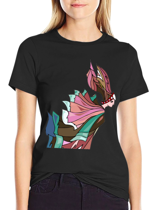 Abstract Art Woman T-Shirt