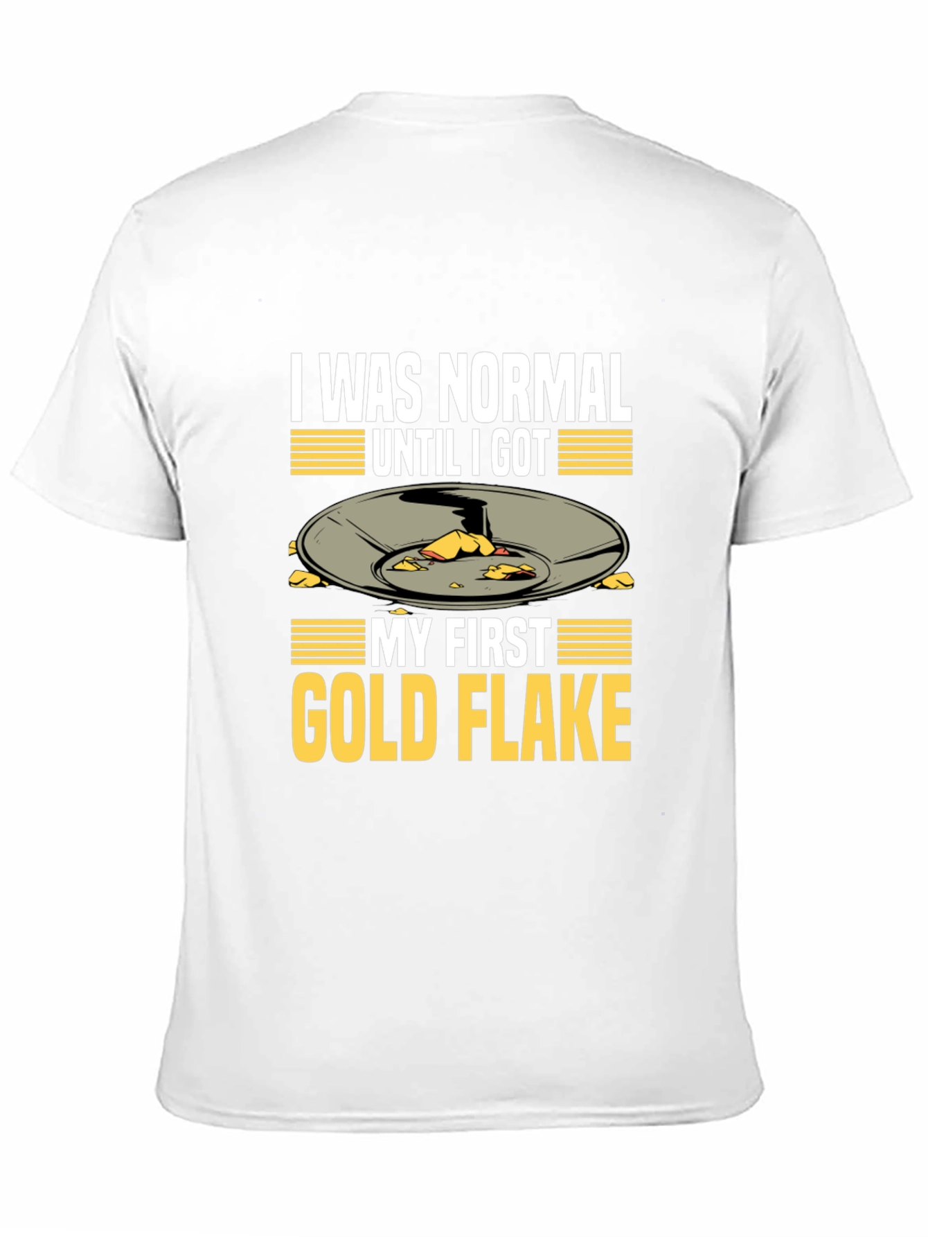 Gold Flake T-Shirt - Funny Prospecting Tee