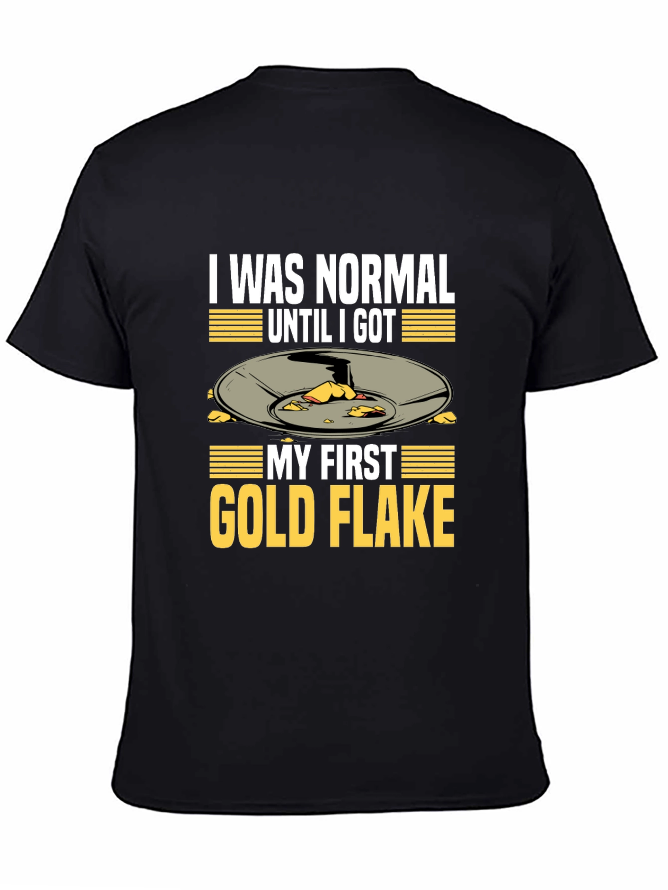 Gold Flake T-Shirt - Funny Prospecting Tee