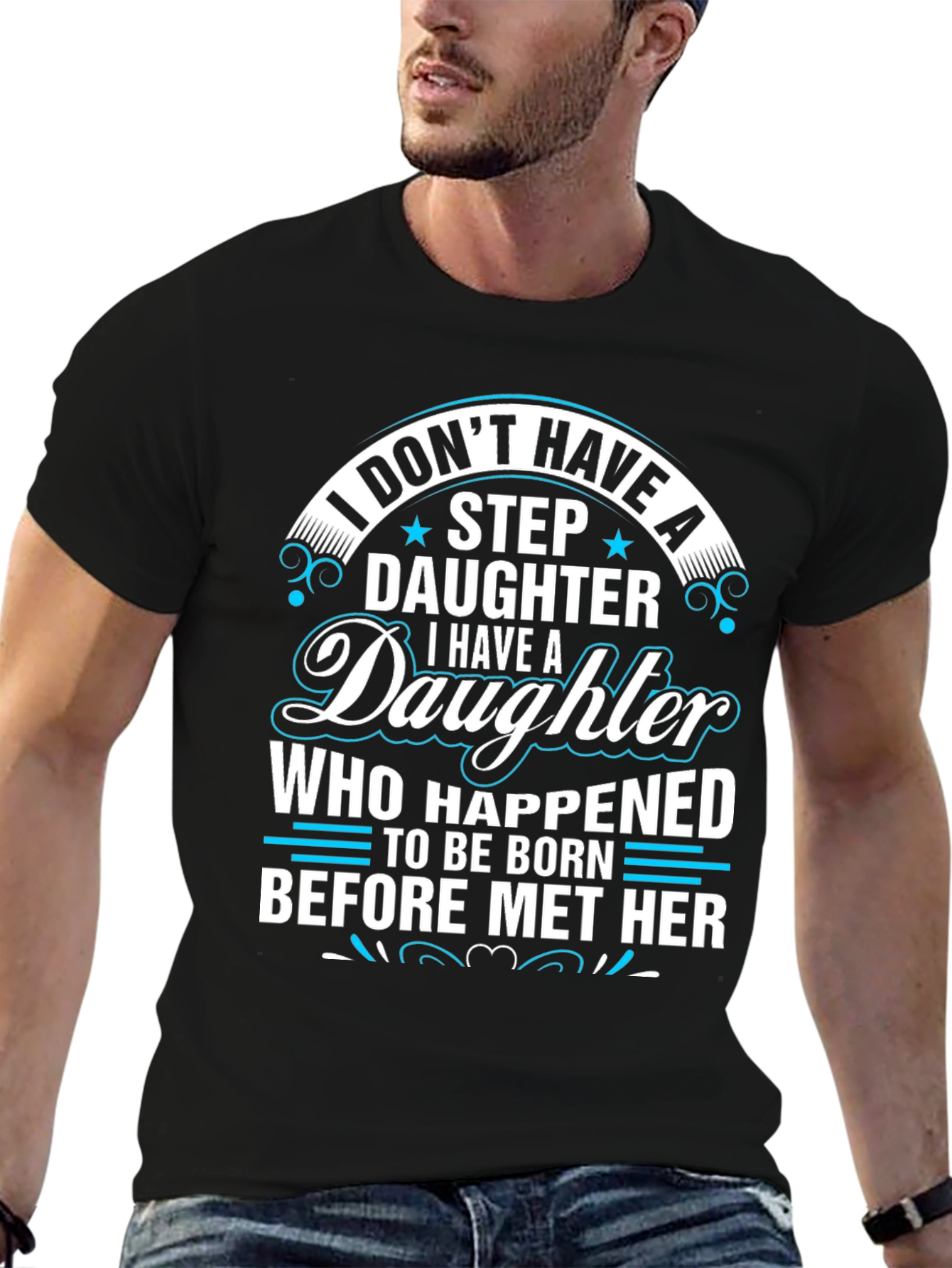 Funny Daughter T-Shirt Gift for Dad