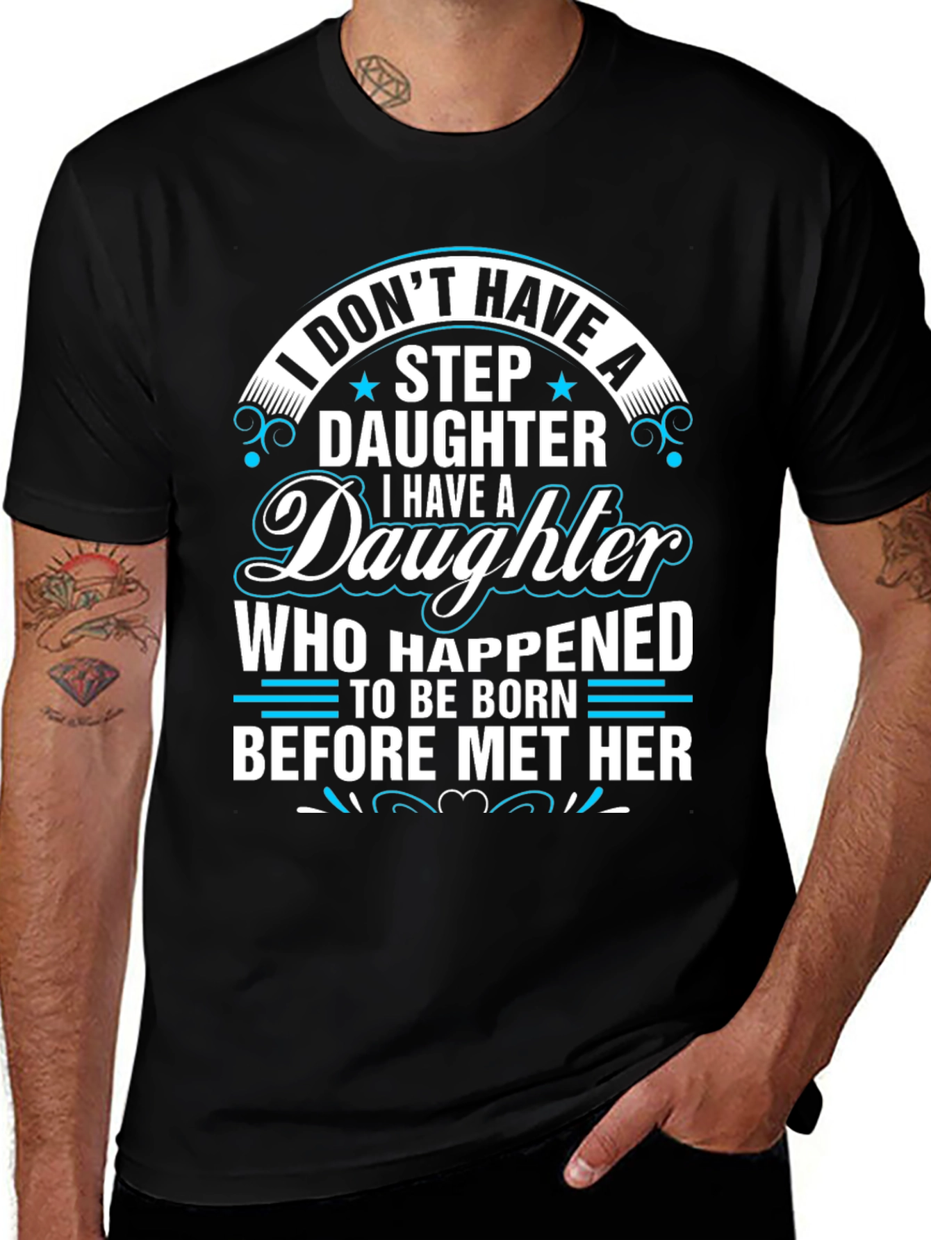 Funny Daughter T-Shirt Gift for Dad