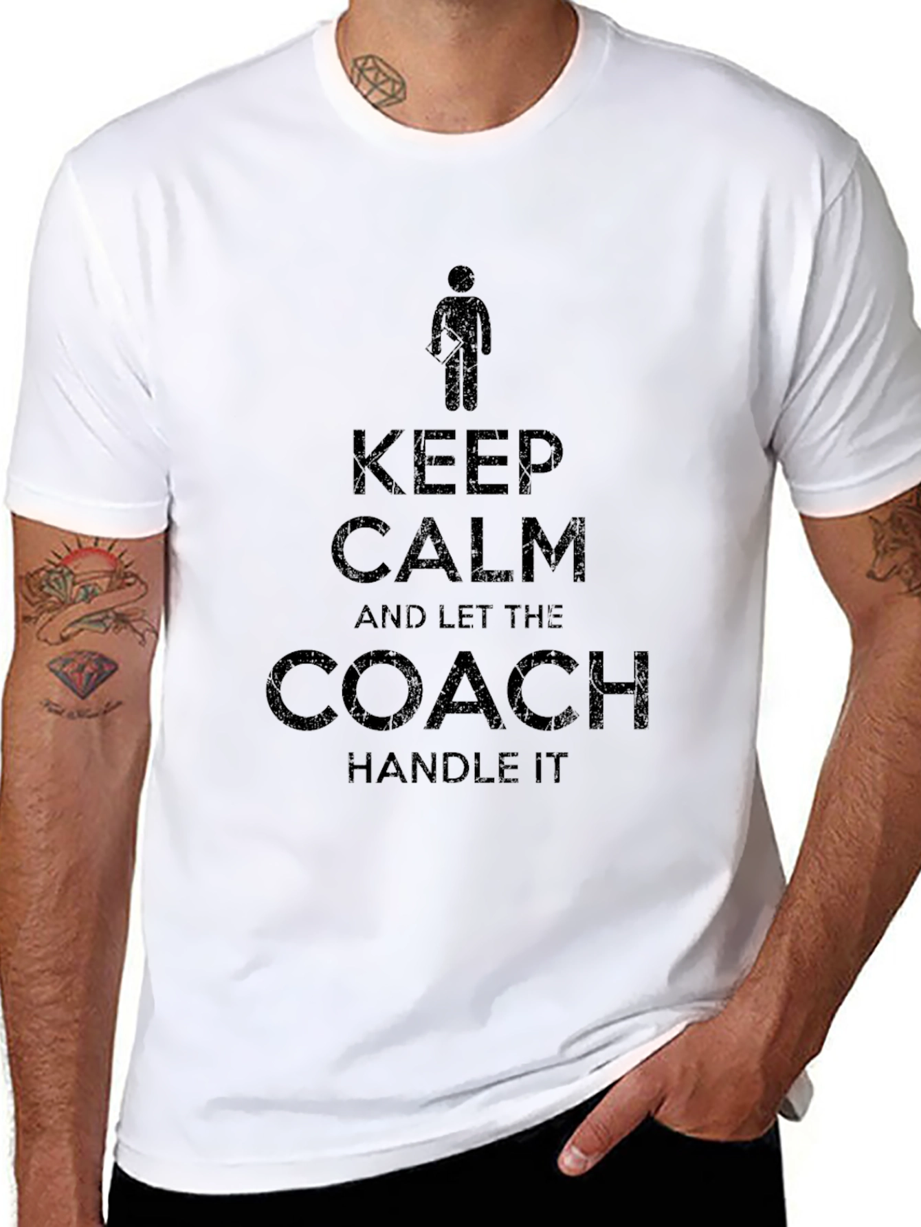 Keep Calm Coach T-Shirt