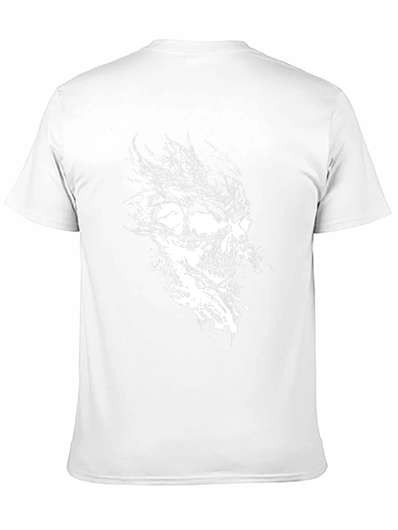 Skull Graphic Black T-Shirt - Unique Design