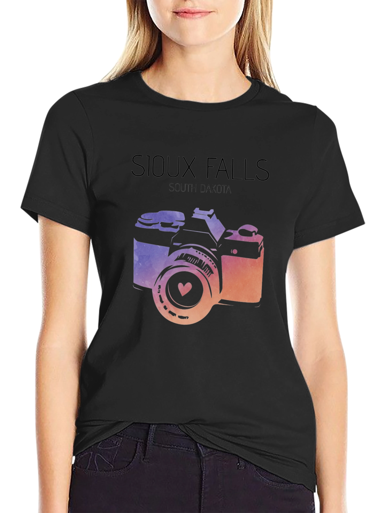 Sioux Falls Camera Graphic Tee