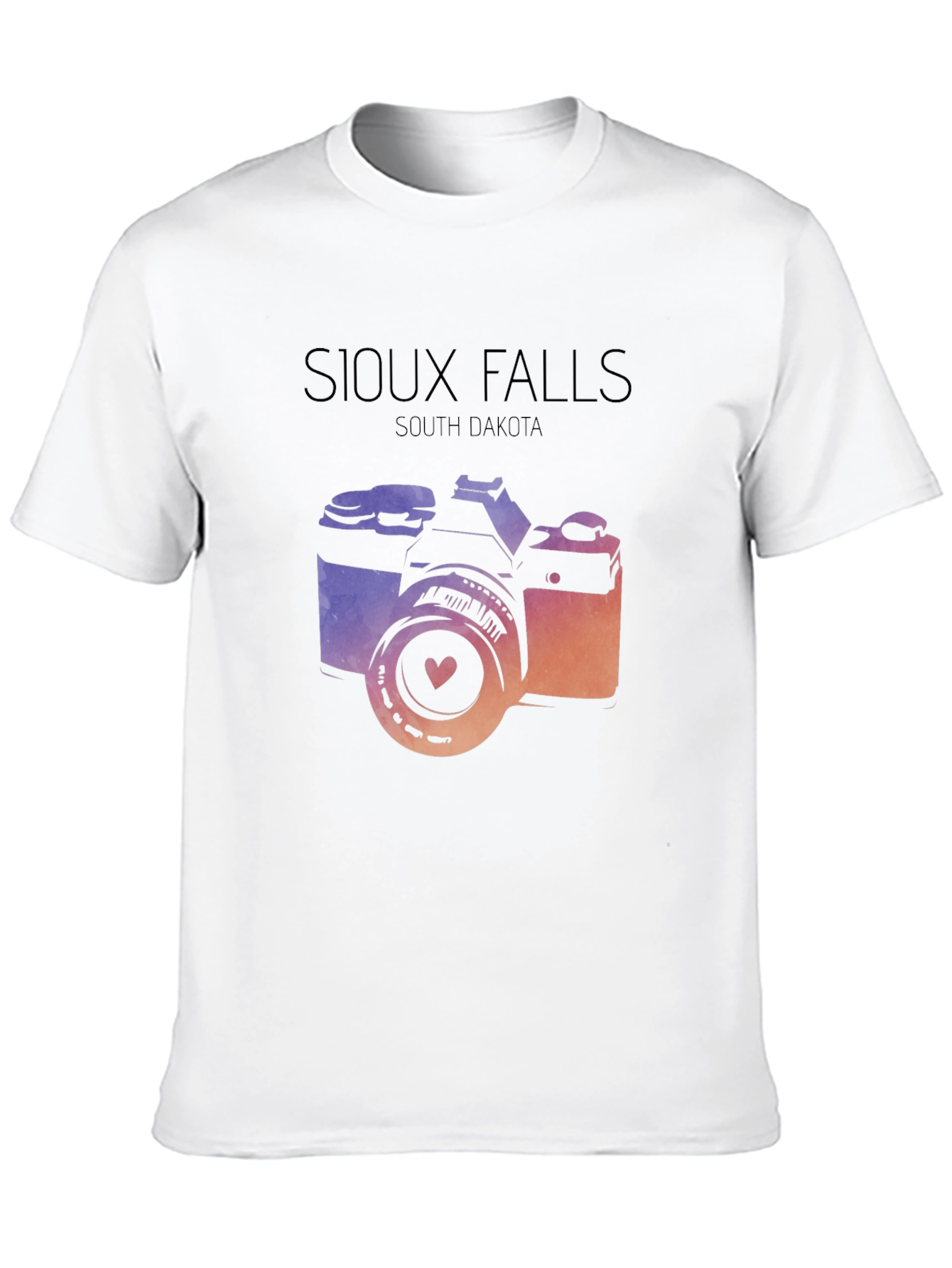Sioux Falls Camera Graphic Tee