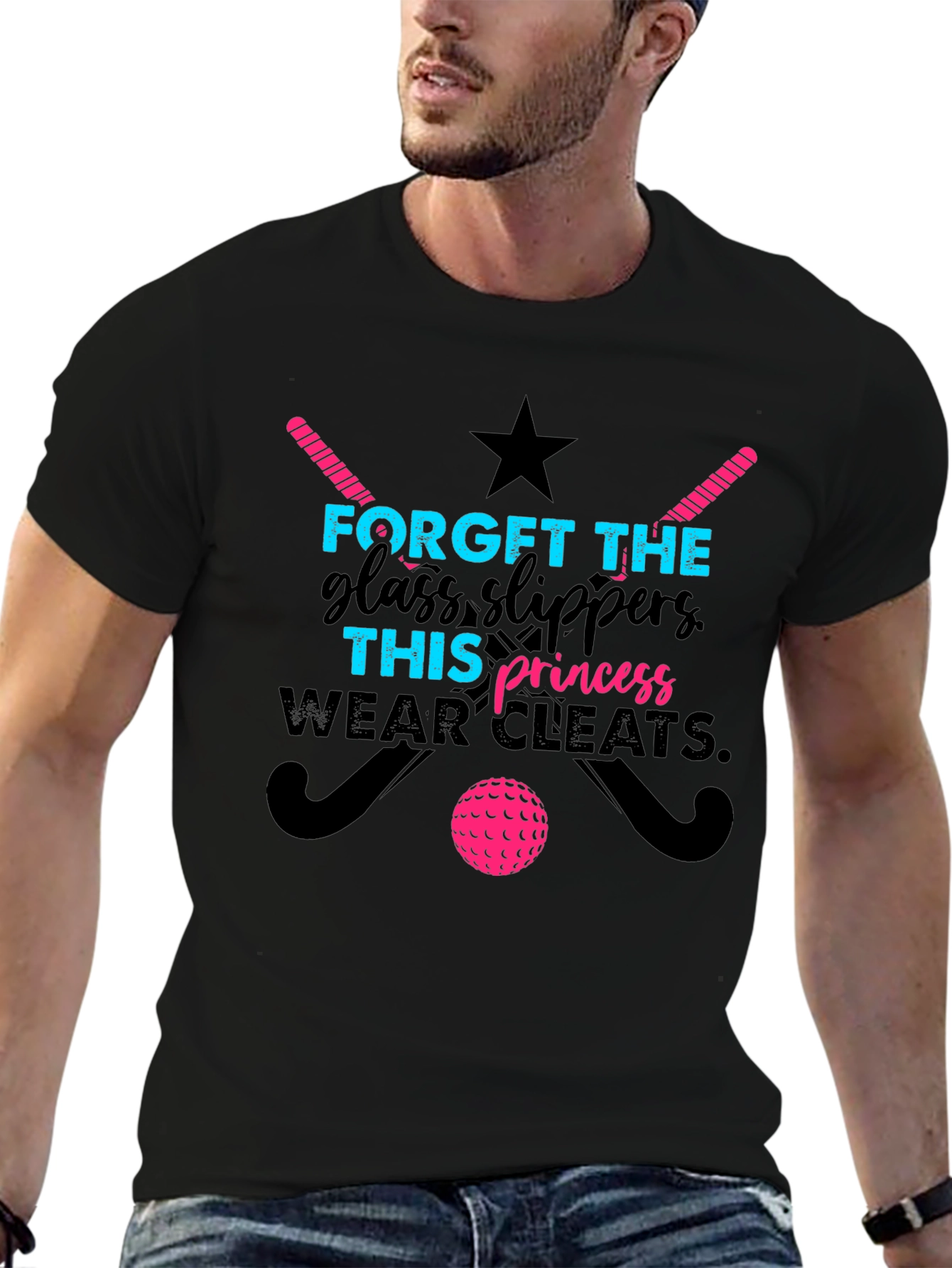 Field Hockey Princess Graphic T-Shirt